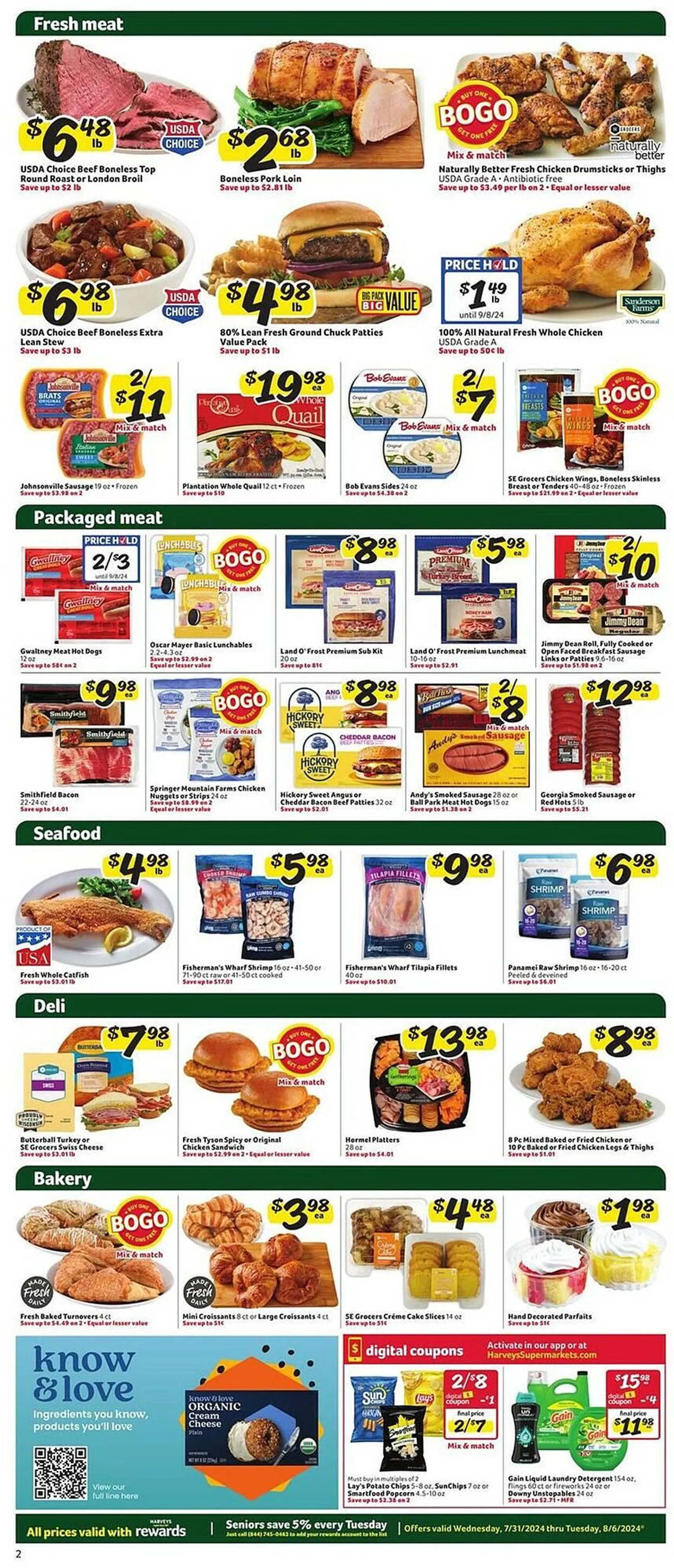 Weekly ad Hays Supermarket Weekly Ad from July 31 to August 6 2024 - Page 4