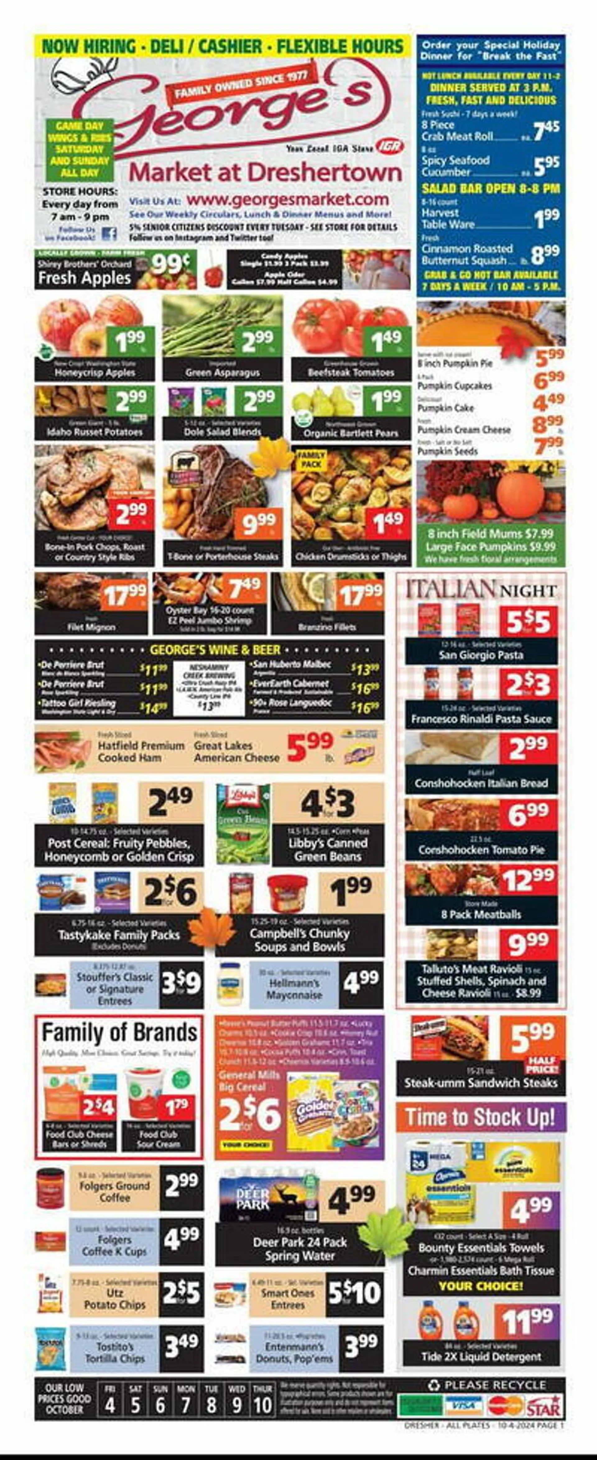 Georges Market Weekly Ad - 1