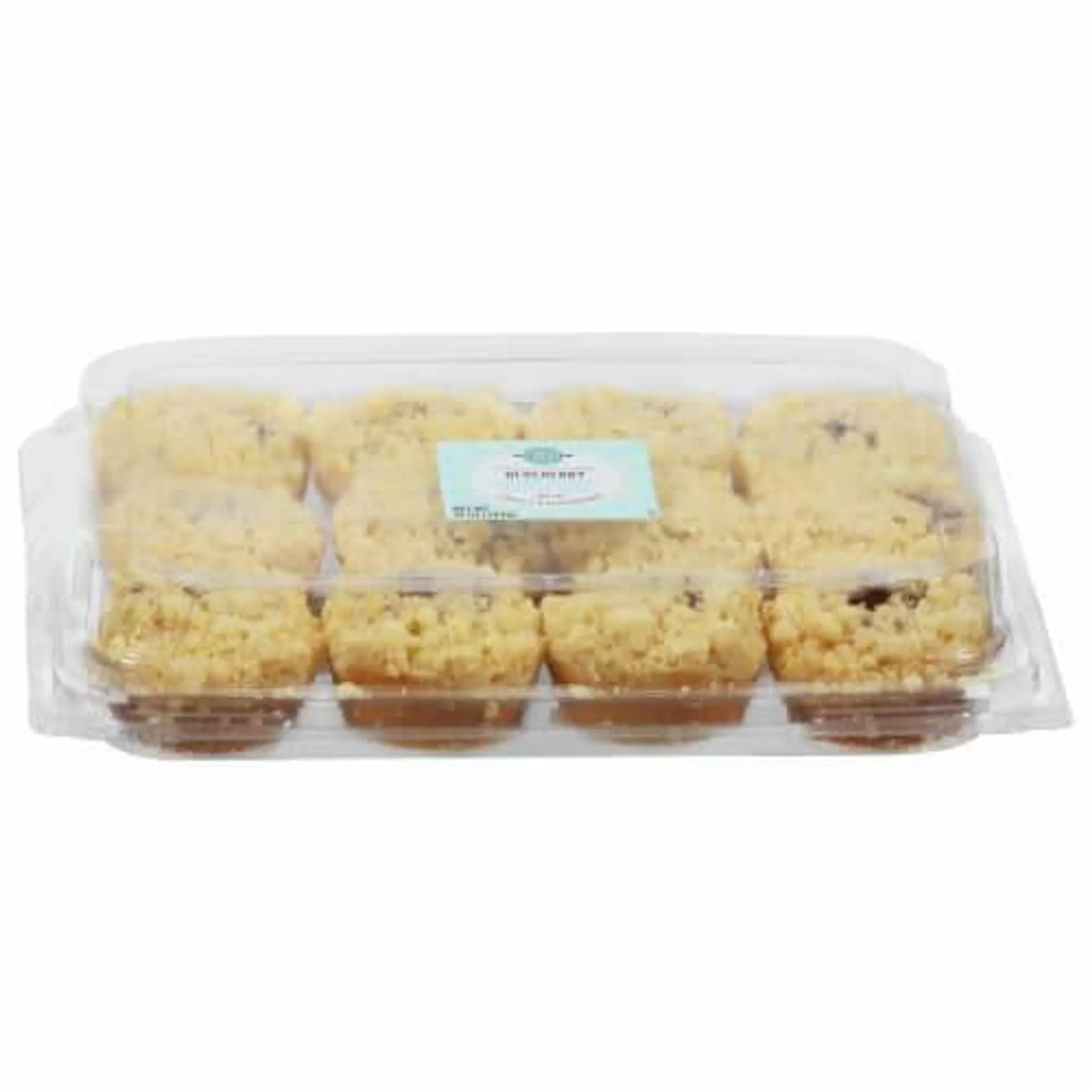 Bakery Fresh Cream Cheese Blueberry Coffee Cake Bites