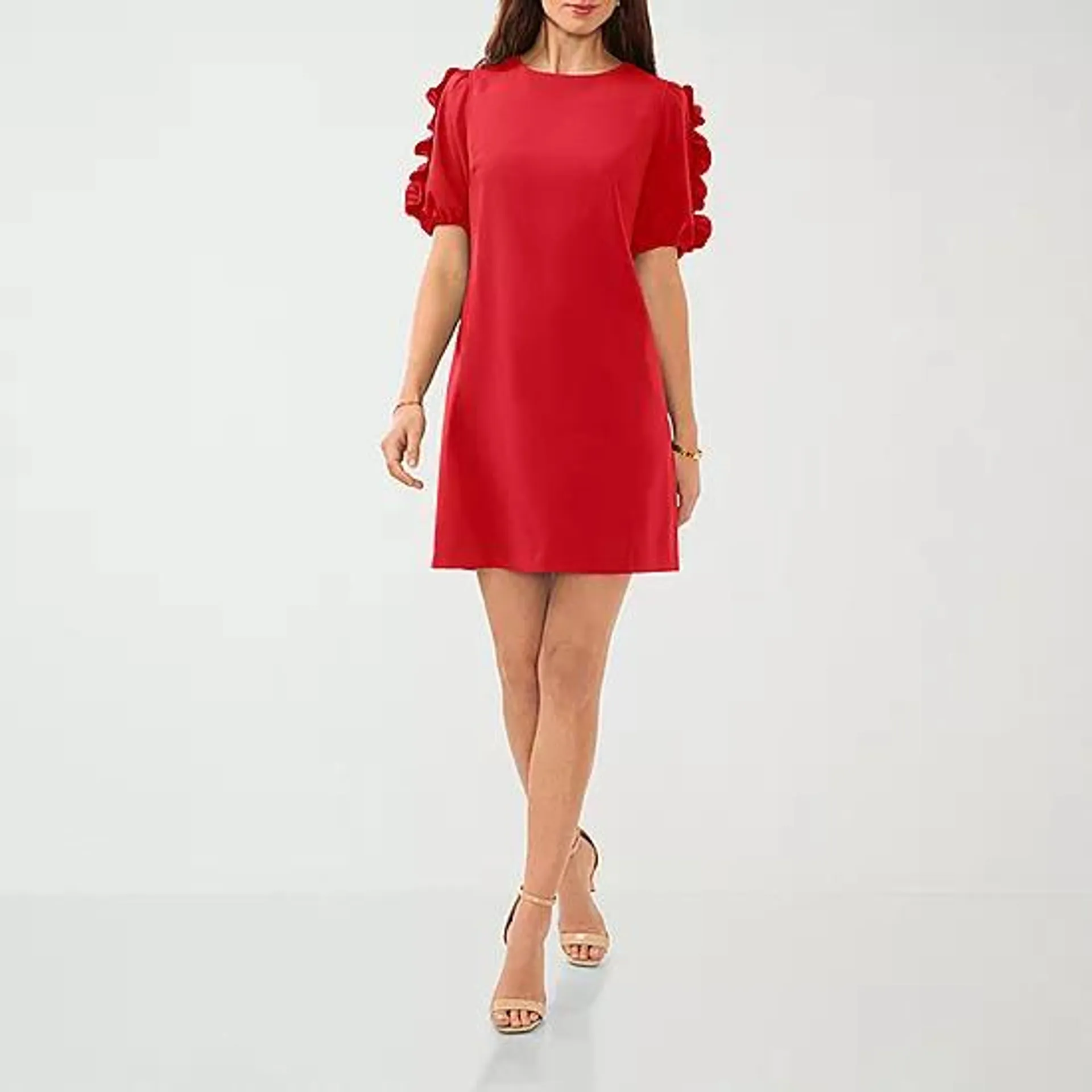 Sam And Jess Womens Short Sleeve Shift Dress