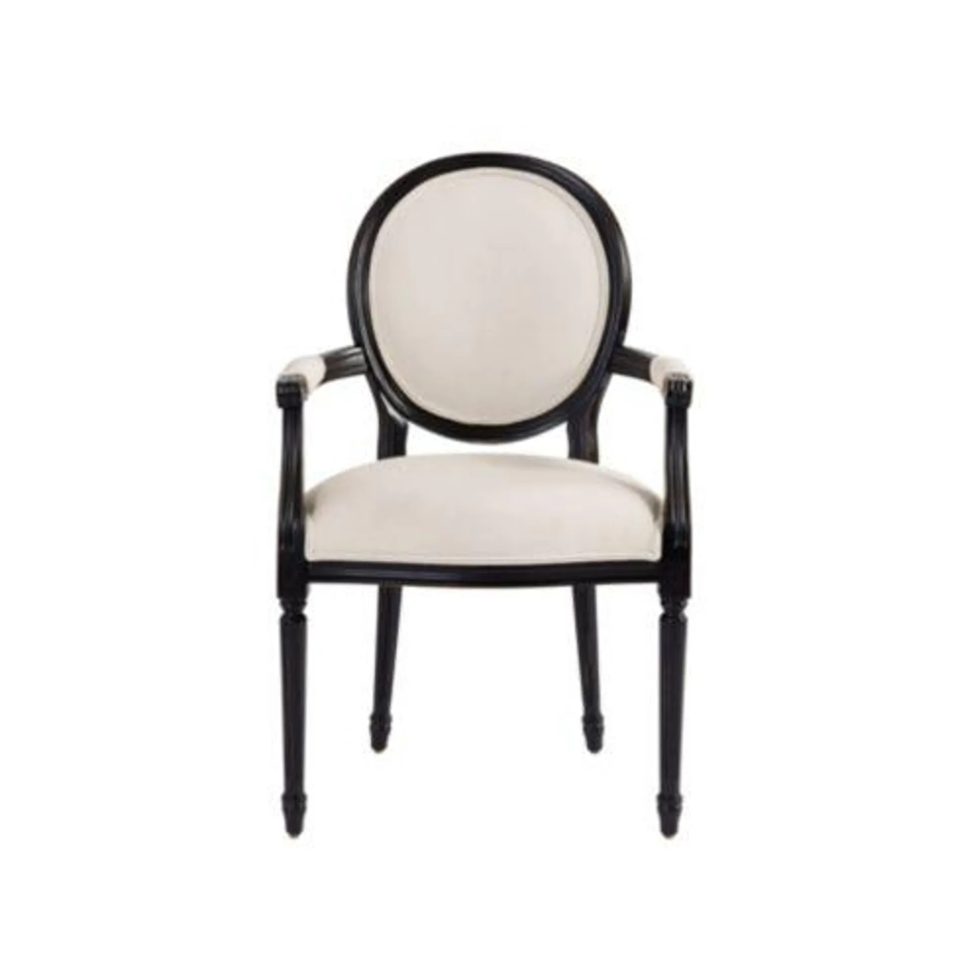 Oval Back Louis XVI Armchair