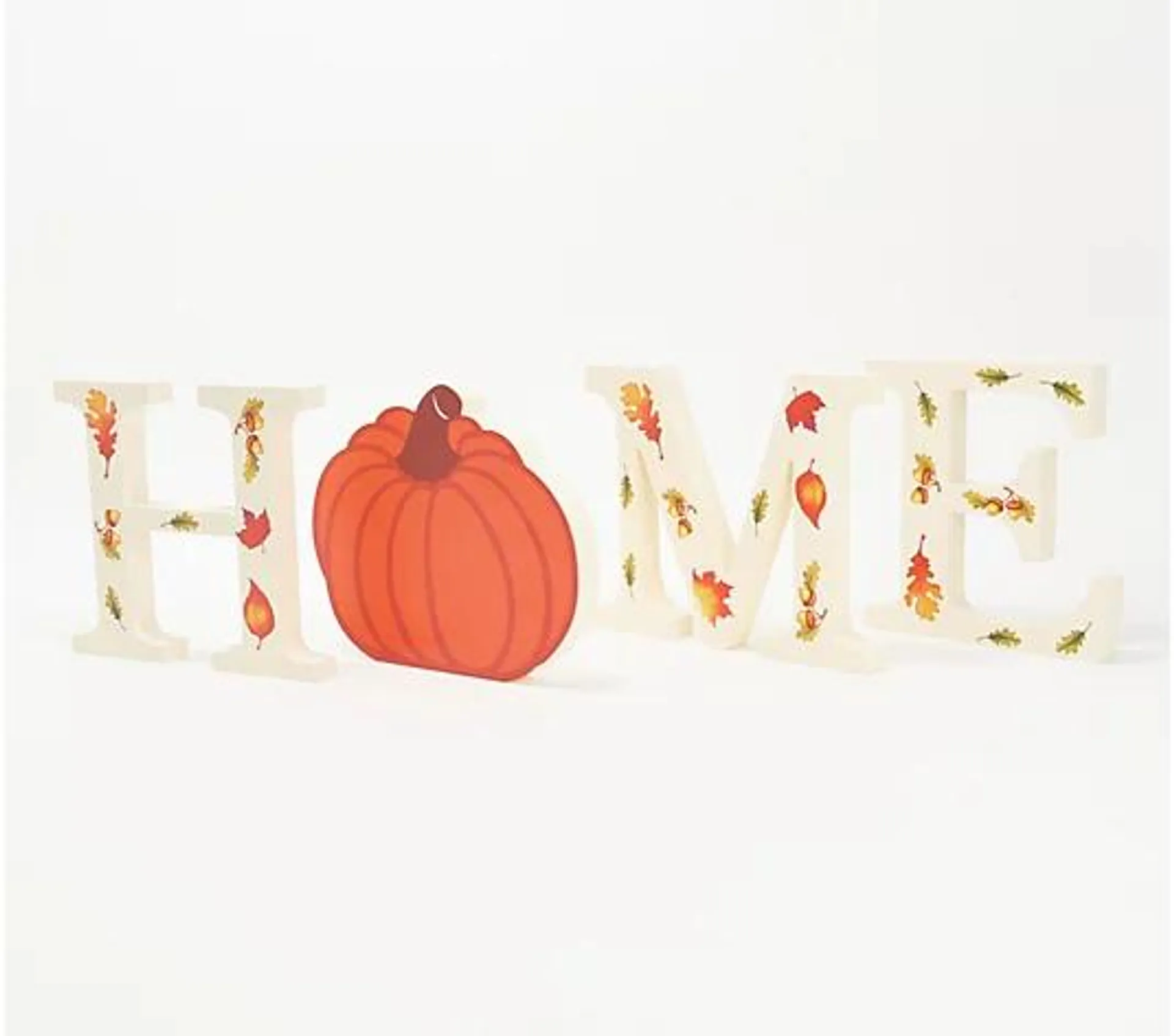 Temp-tations Wooden Harvest Home Sign