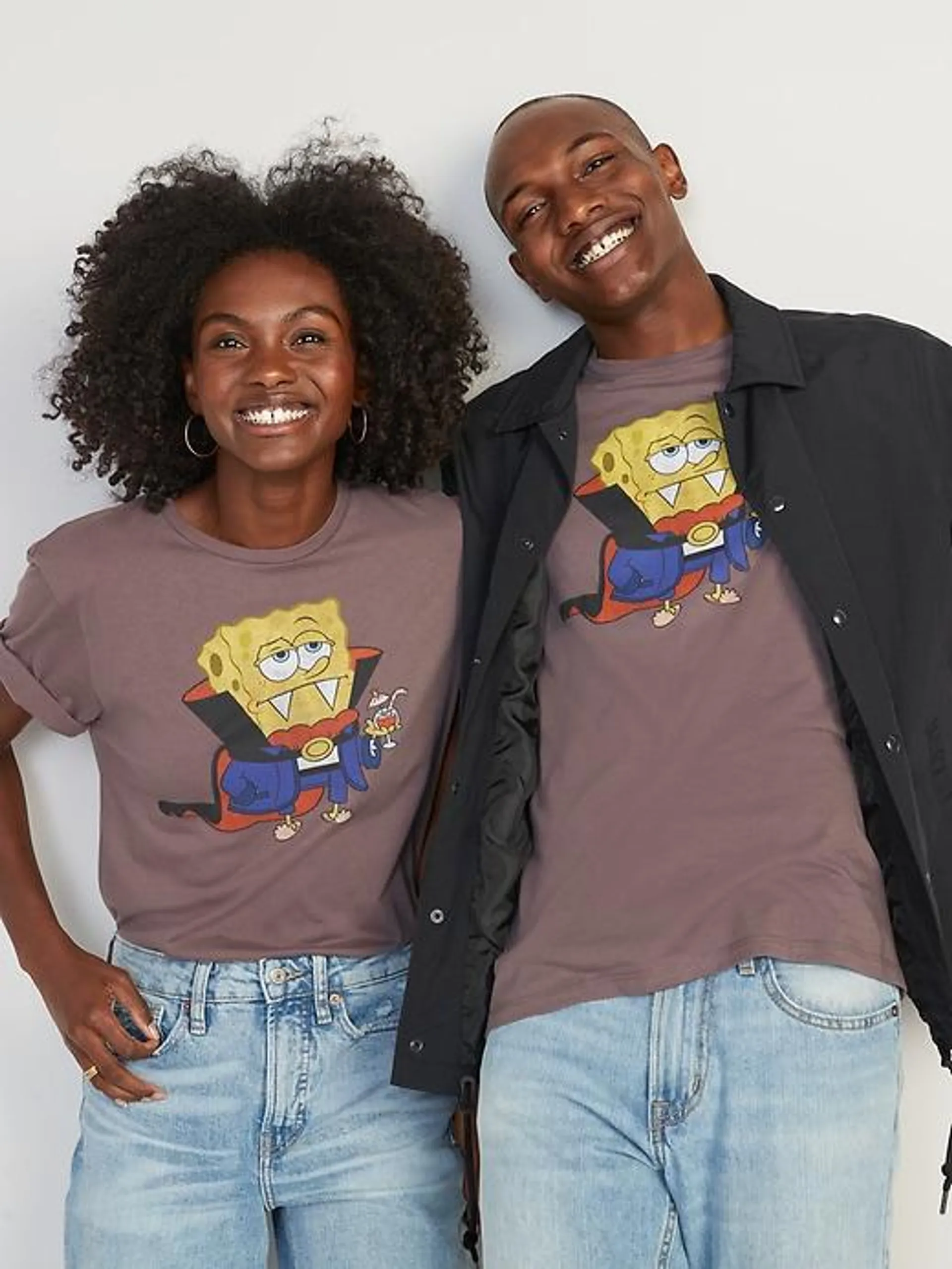 SpongeBob SquarePants™ Gender-Neutral Halloween T-Shirt for Adults