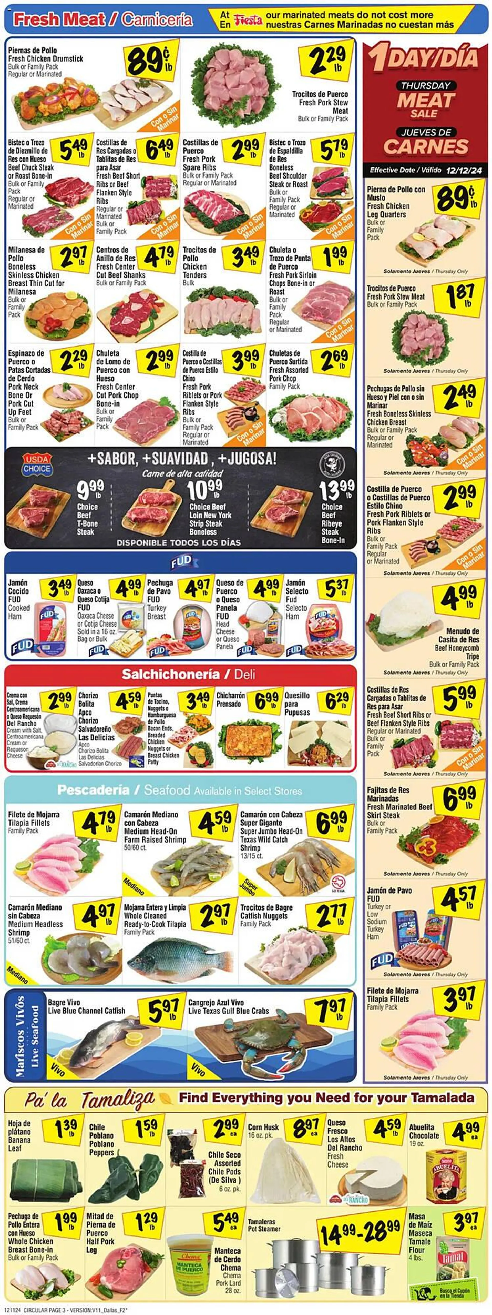 Weekly ad Fiesta Mart Weekly Ad from December 11 to December 17 2024 - Page 3