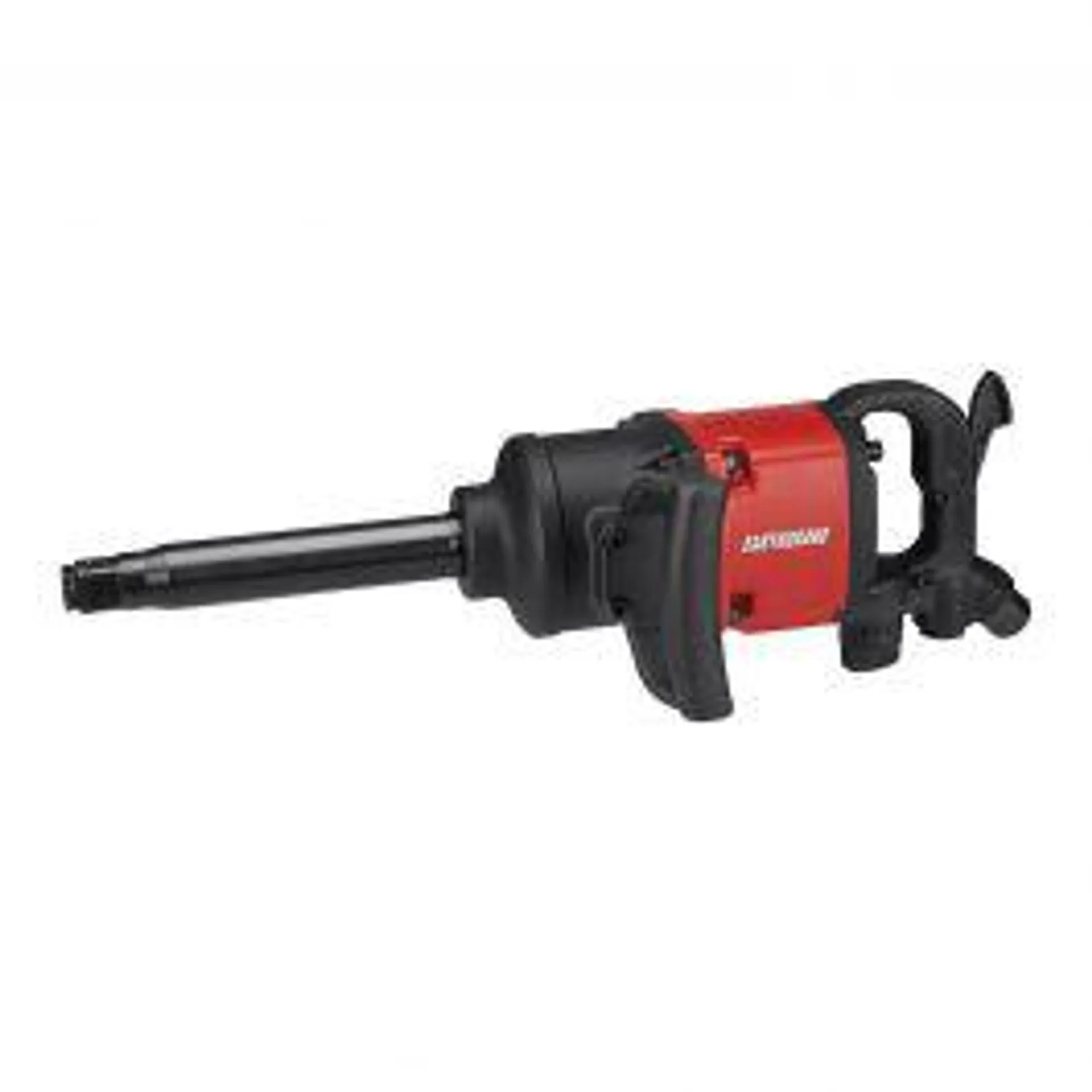 1 in. D-Handle Aluminum Air Impact Wrench, 8 in. Extended Anvil, Pinless, 2500 ft. lbs.