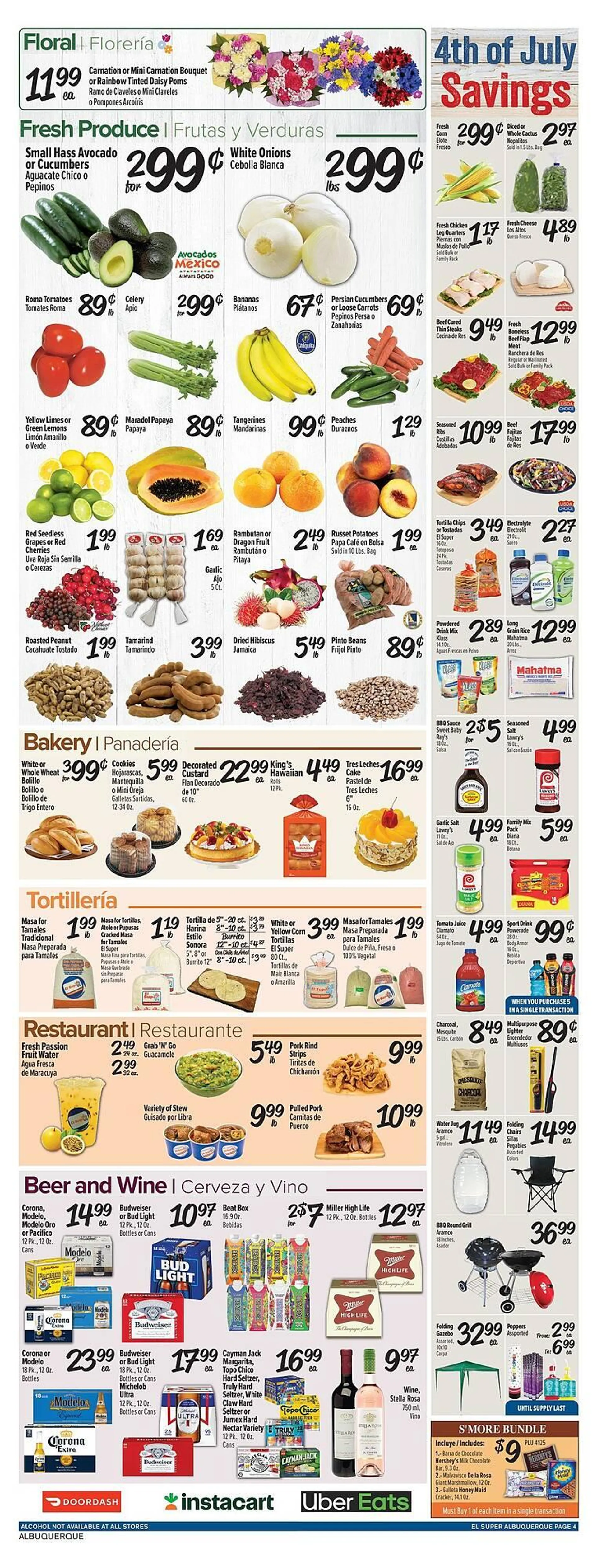 Weekly ad El Super Weekly Ad from July 2 to July 8 2025 - Page 4