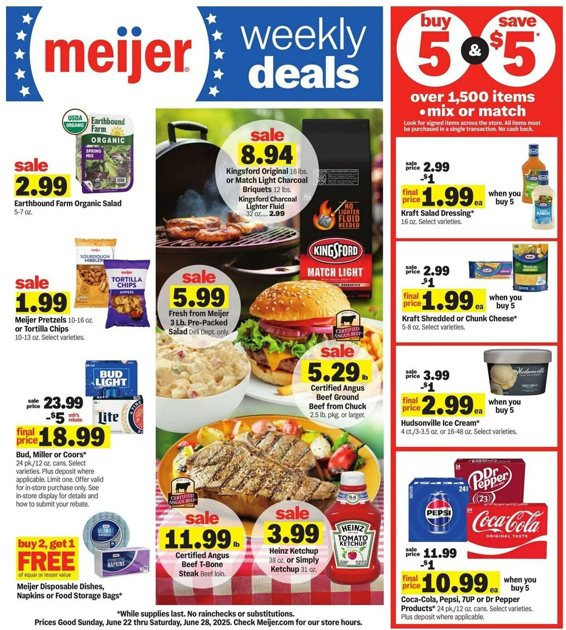 Weekly ad Meijer Weekly Ad from June 22 to July 5 2025 - Page 1