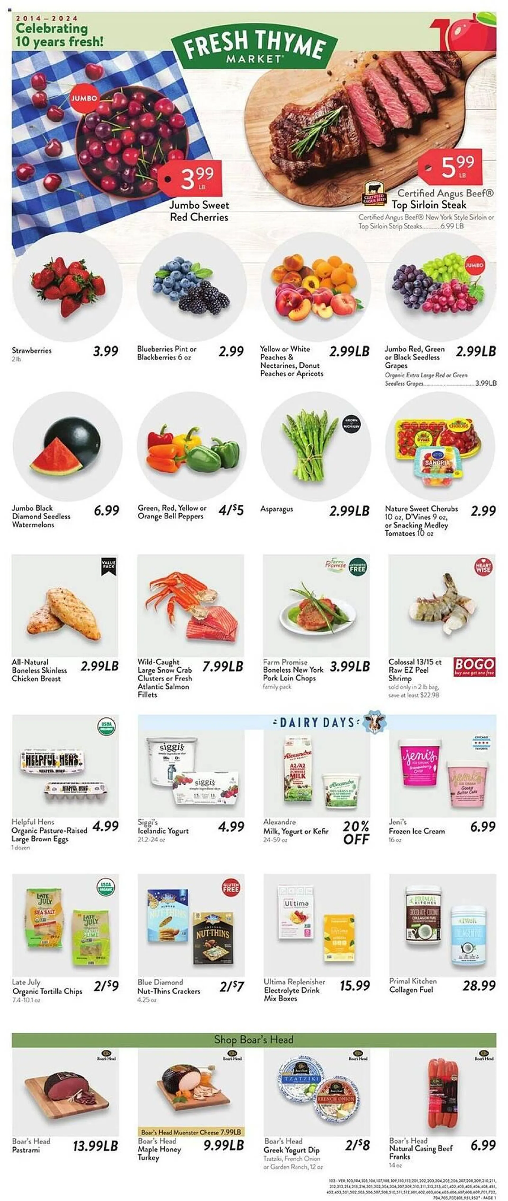 Fresh Thyme Weekly Ad - 1