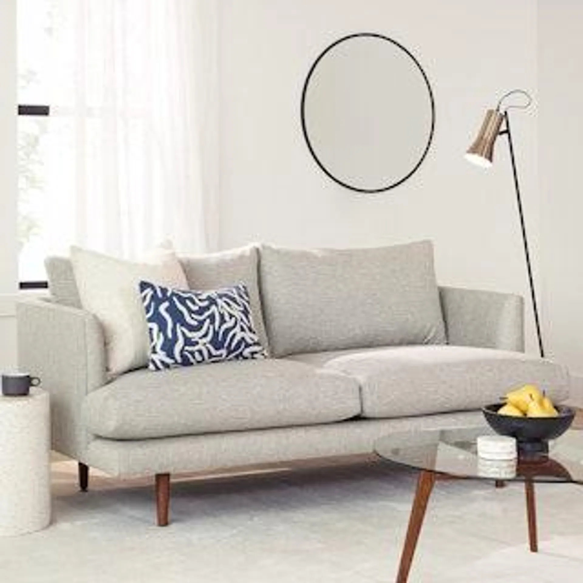 Burrard Seasalt Gray Loveseat