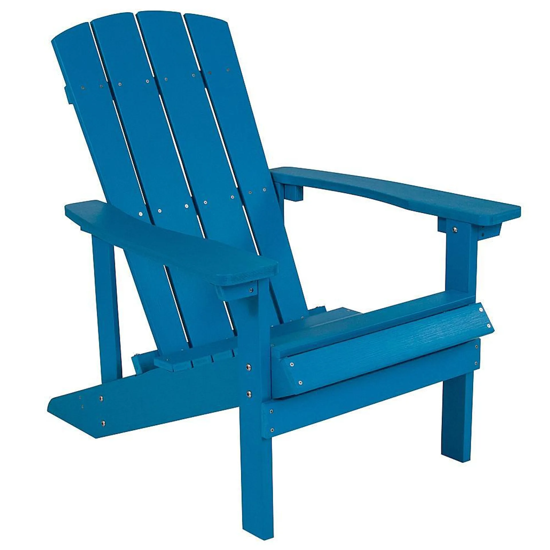 Flash Furniture - Charlestown Adirondack Chair - Blue