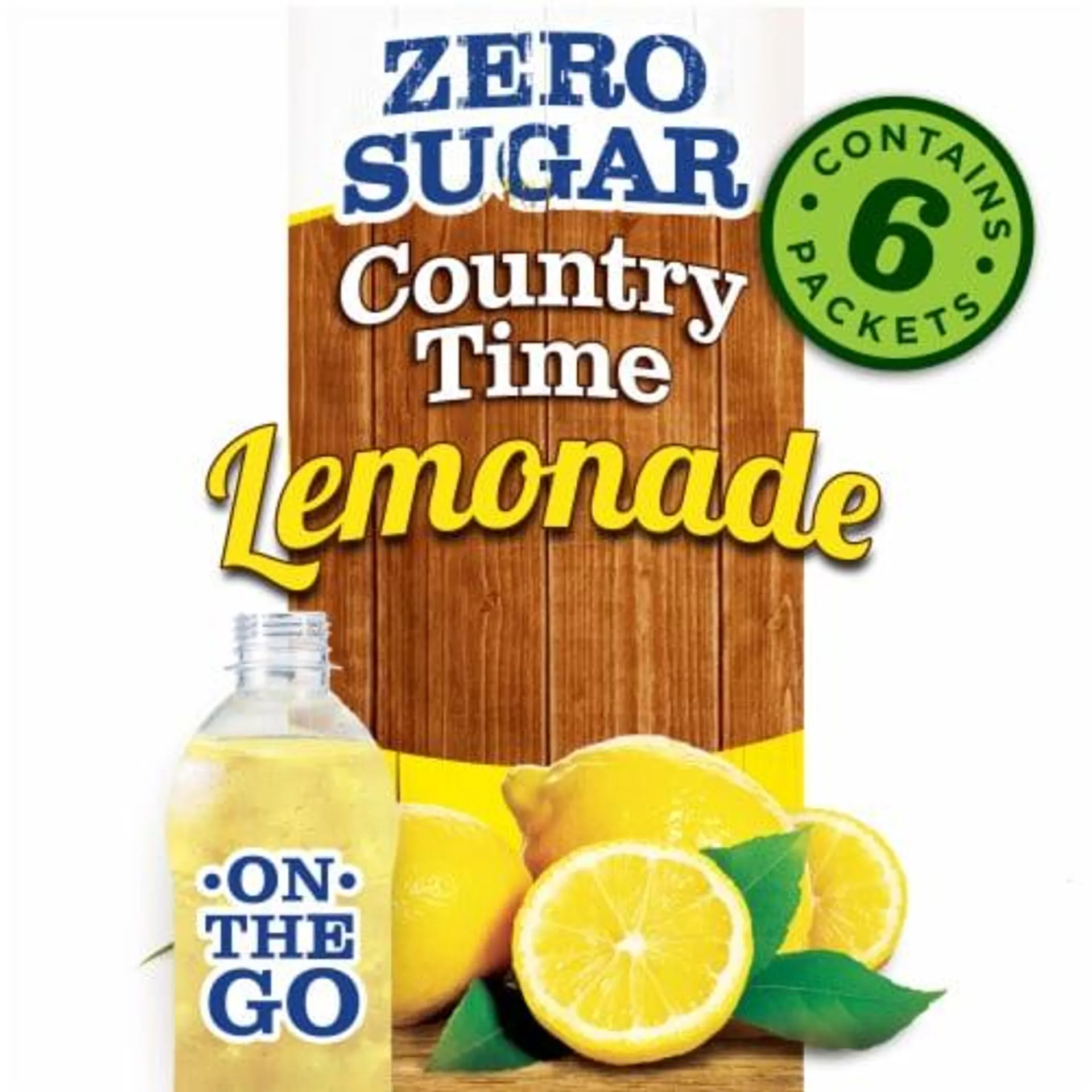 Country Time Zero Sugar Lemonade Drink Mix Packets