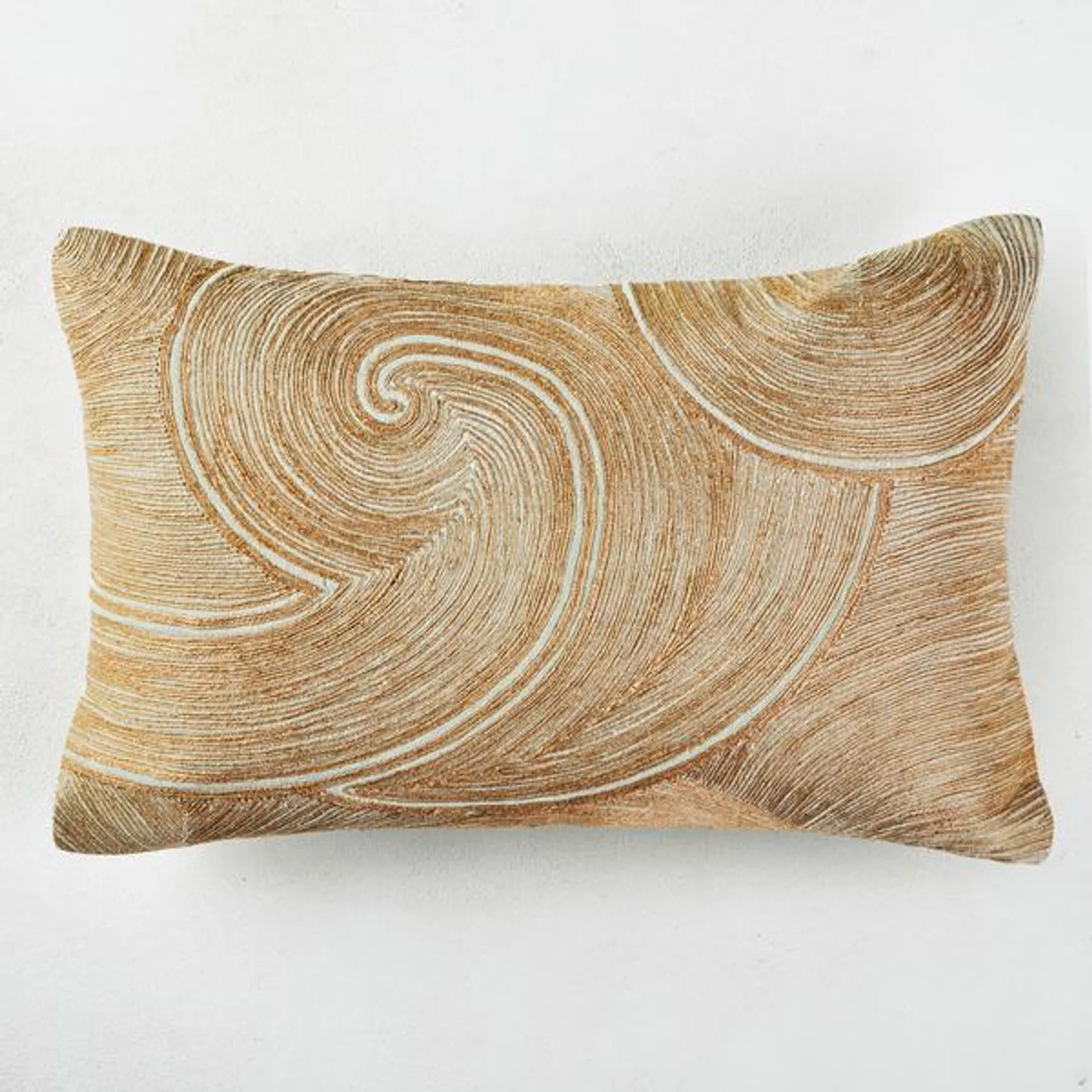 Whirlpool Lumbar Pillow - Champagne