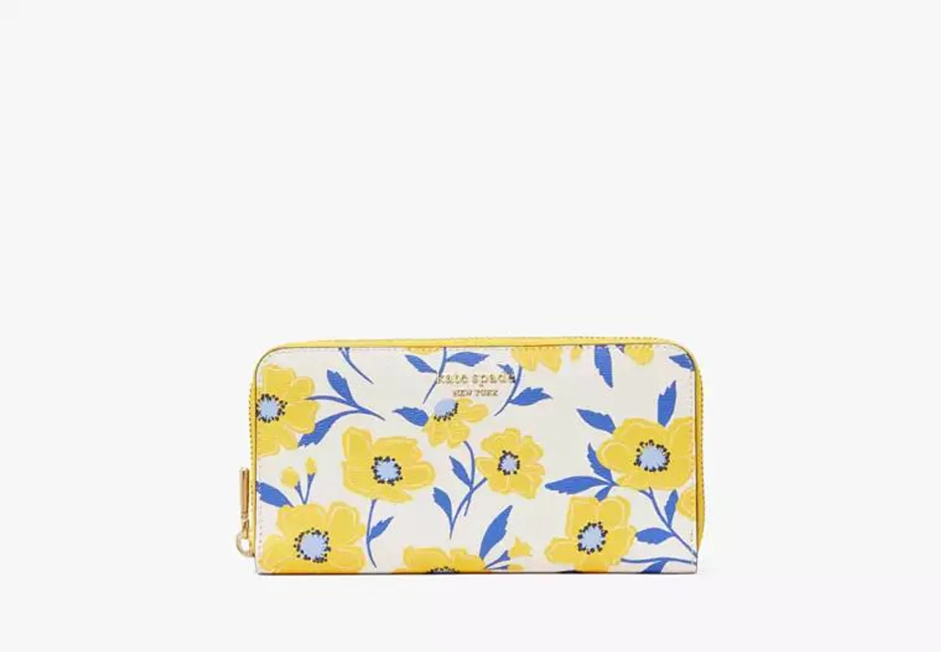 Morgan Sunshine Floral Printed Zip-around Continental Wallet