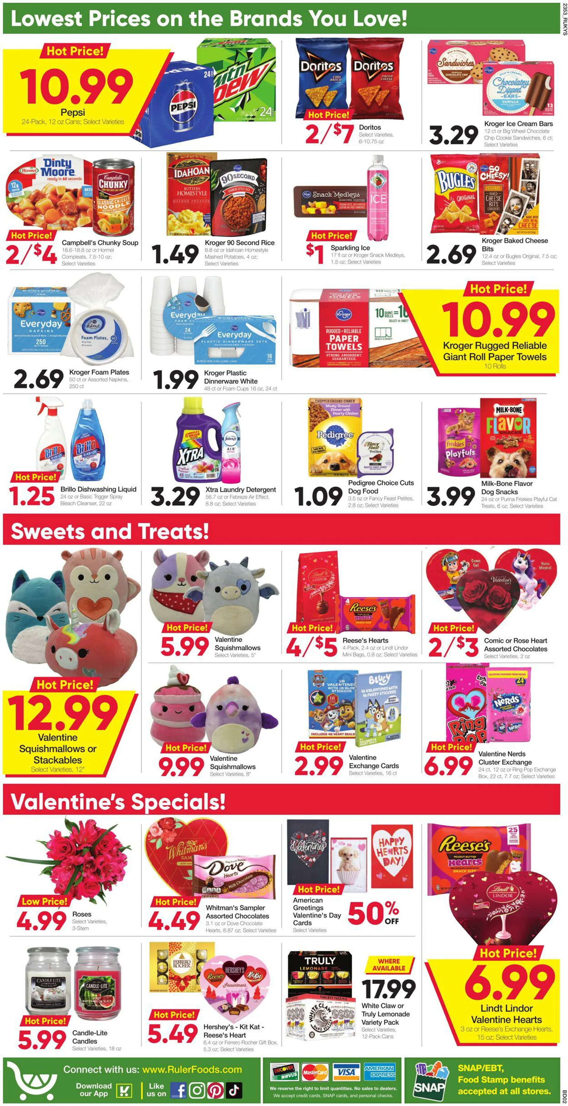 Weekly ad Ruler Foods Current weekly ad from January 31 to February 6 2024 - Page 2