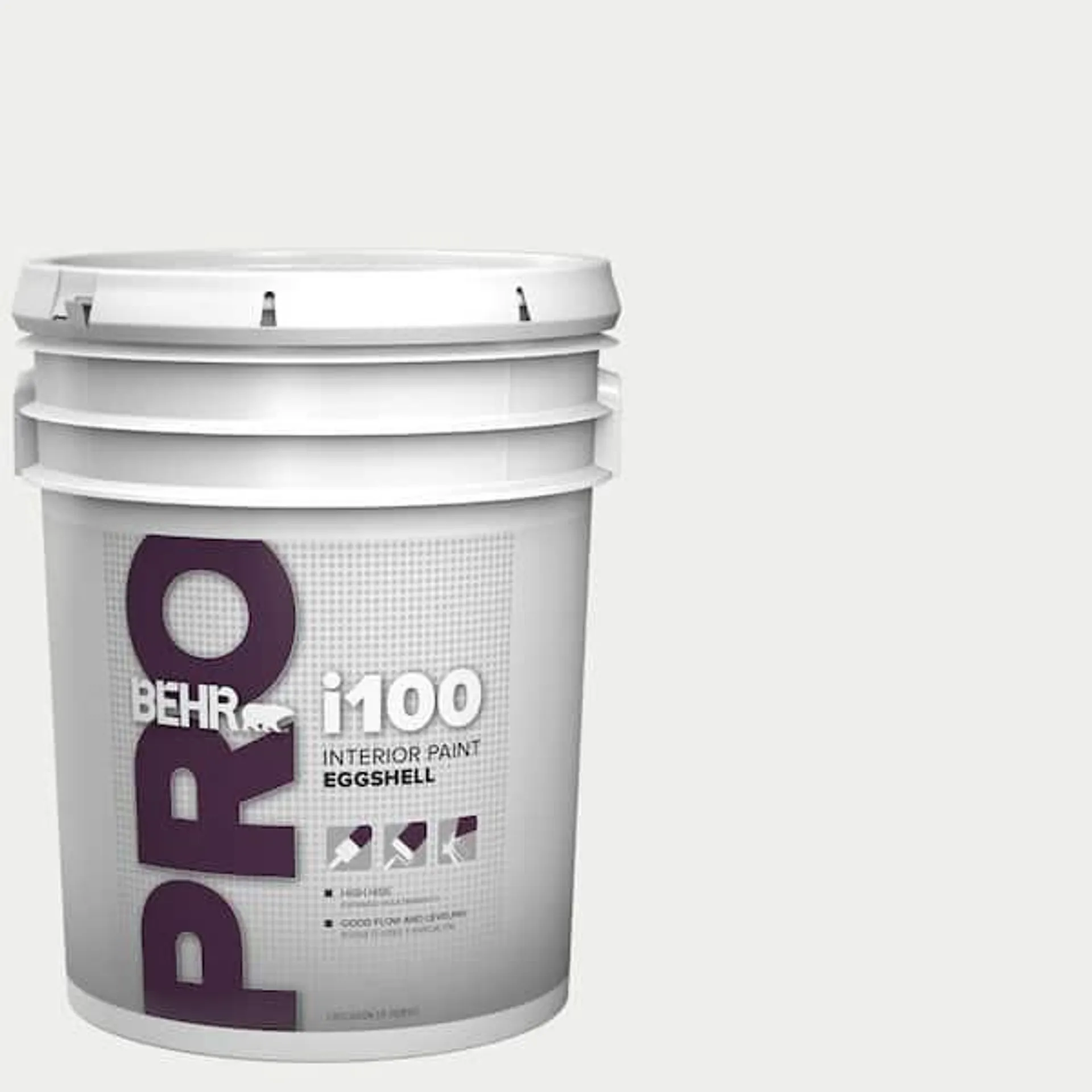 5 gal. i100 White Base Eggshell Interior Paint