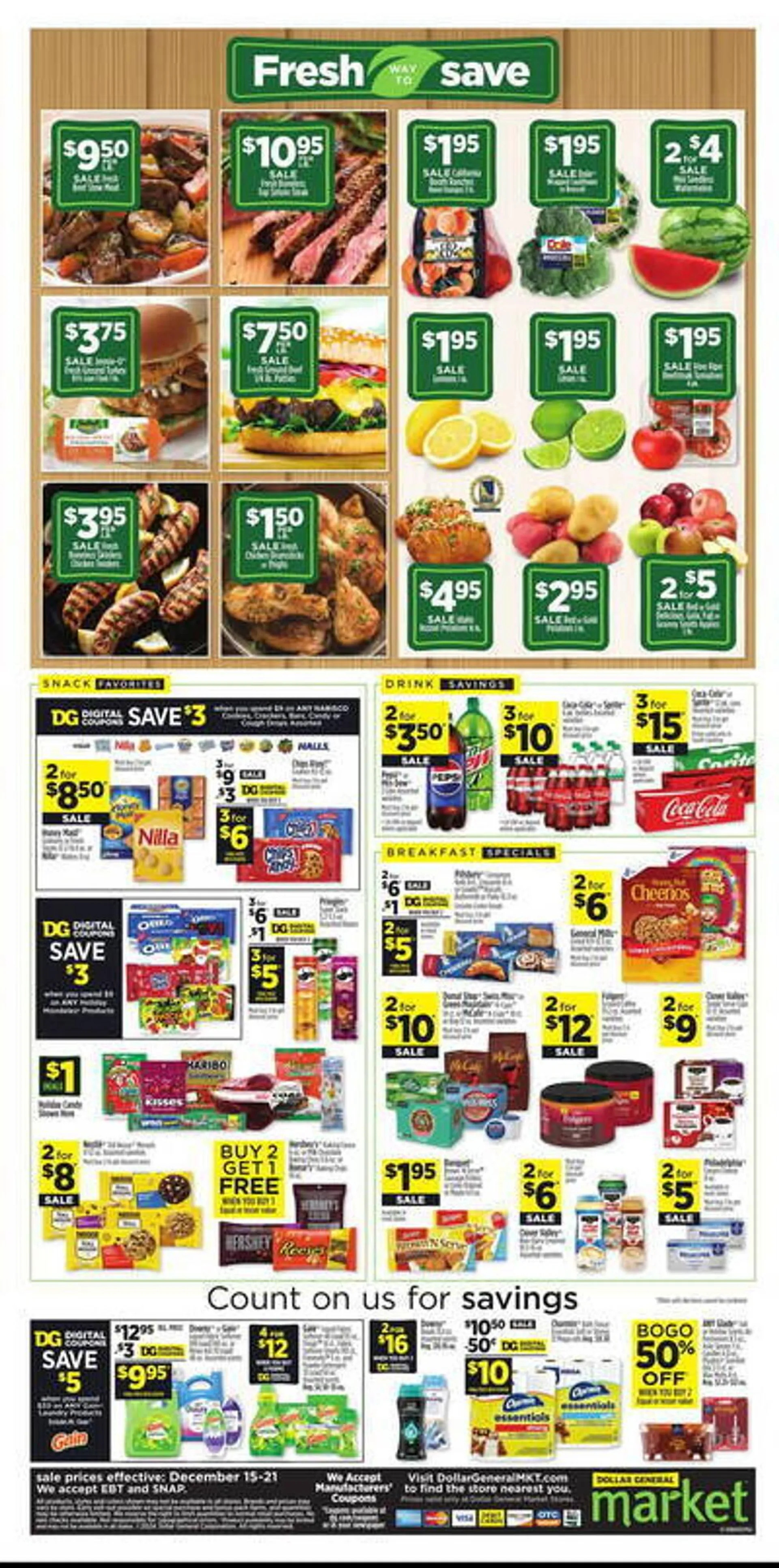 Weekly ad Dollar General Weekly Ad from December 15 to December 21 2024 - Page 2