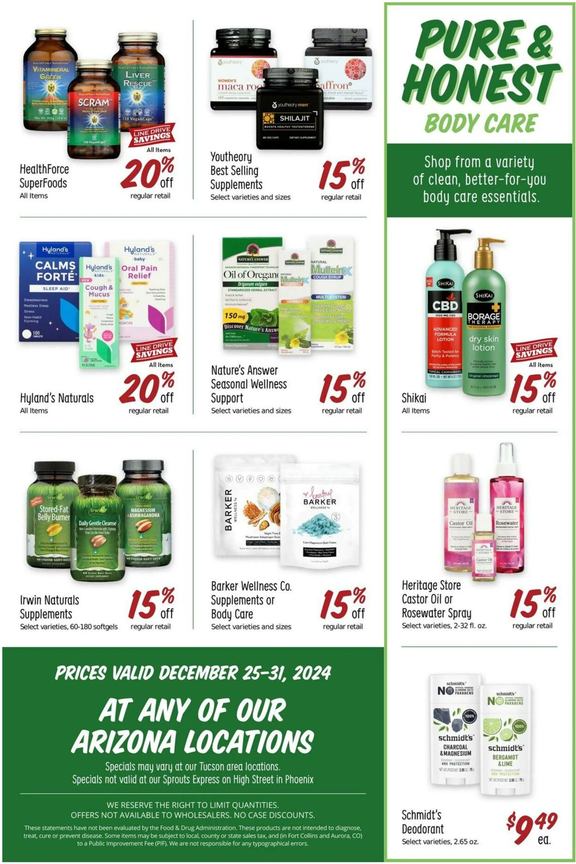 Weekly ad Sprouts Current weekly ad from December 25 to December 31 2024 - Page 10