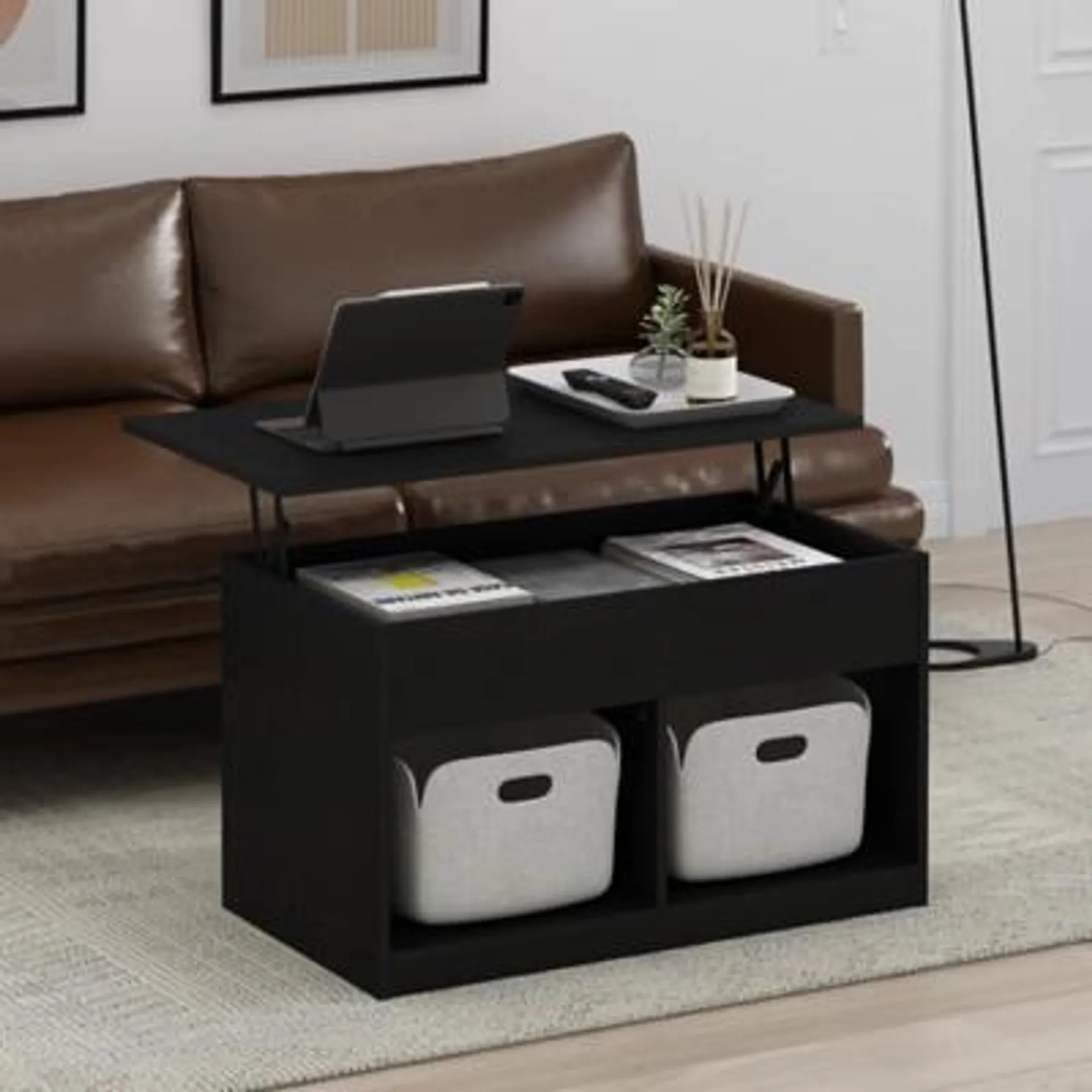 Furinno Jensen Lift Top Coffee Table