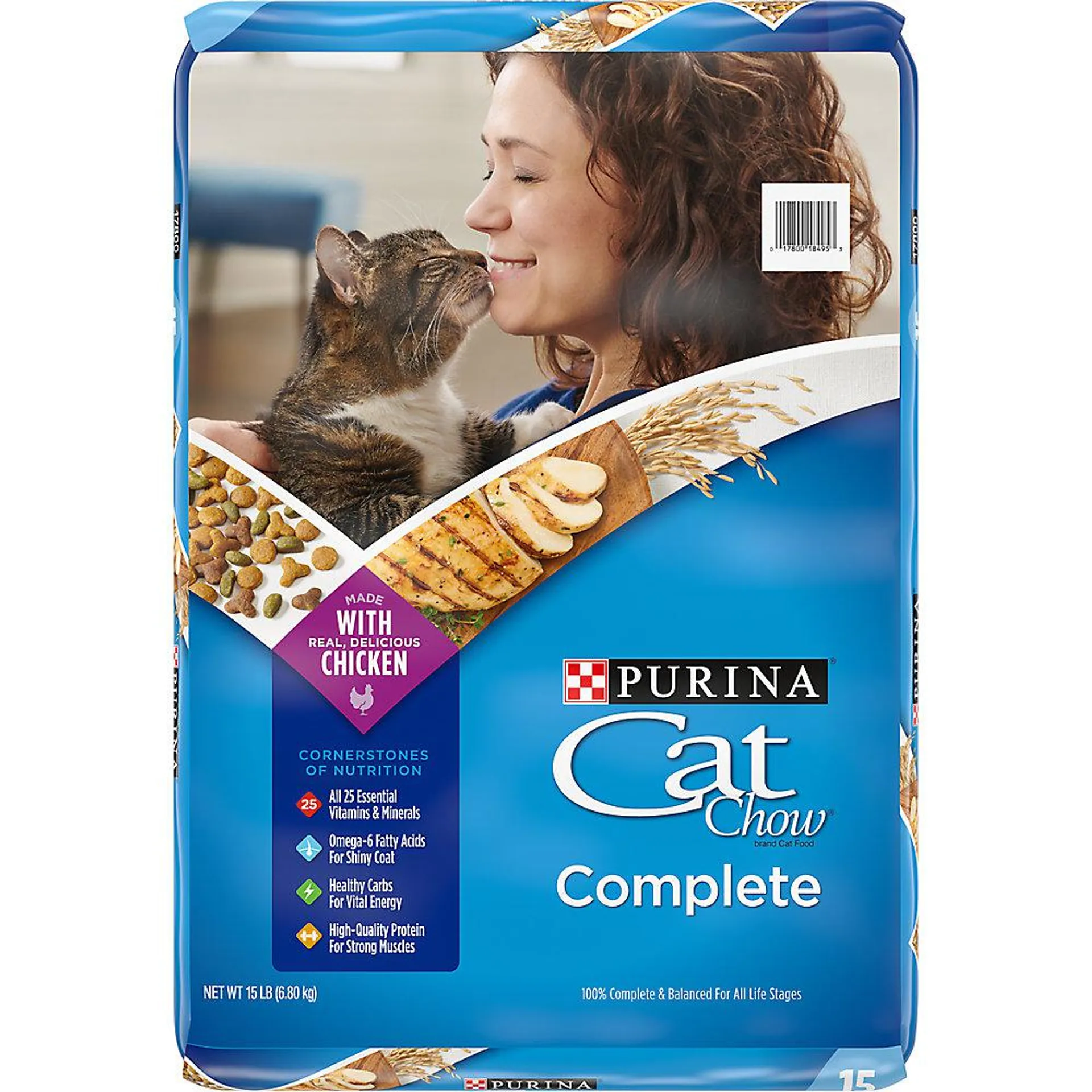 Purina® Cat Chow® Complete All Life Stages Cat Dry Food - Chicken, With Vitamins, Real Meat