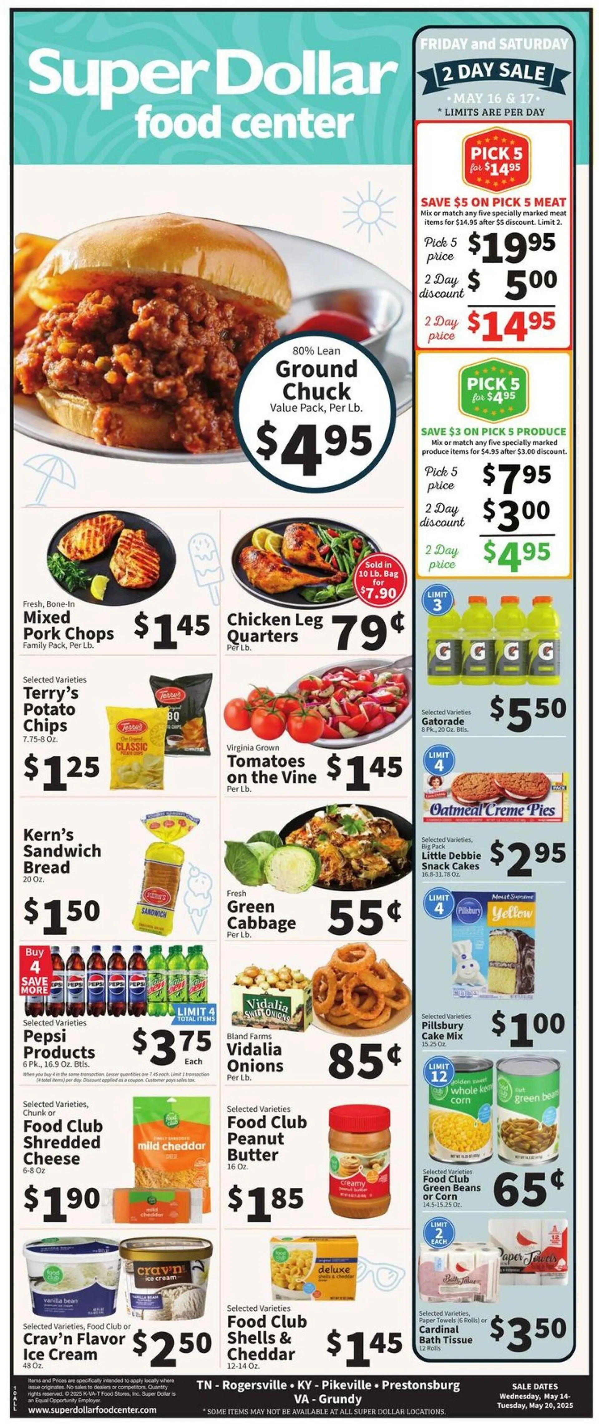 Super Dollar Food Center Current weekly ad - 1