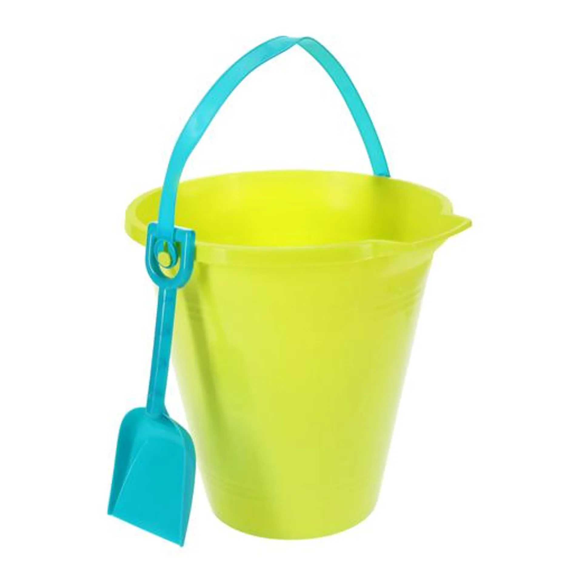 Beach Pail With Sand Shovel 9in