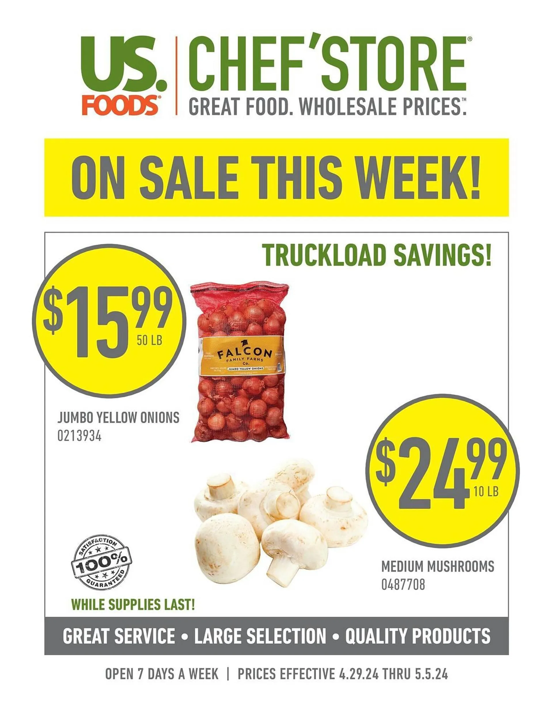 Weekly ad US Foods Chef's Store Weekly Ad from April 29 to May 5 2024 - Page 2