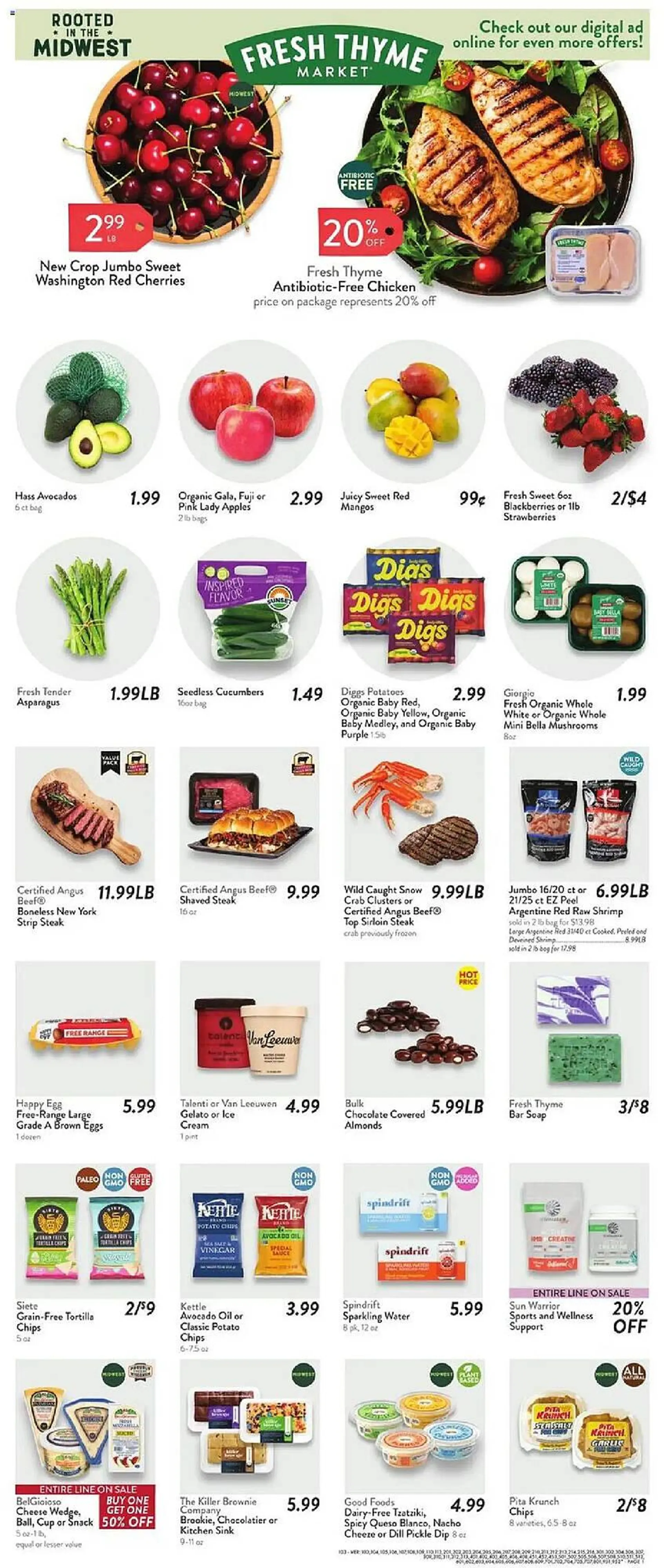 Fresh Thyme Weekly Ad - 1