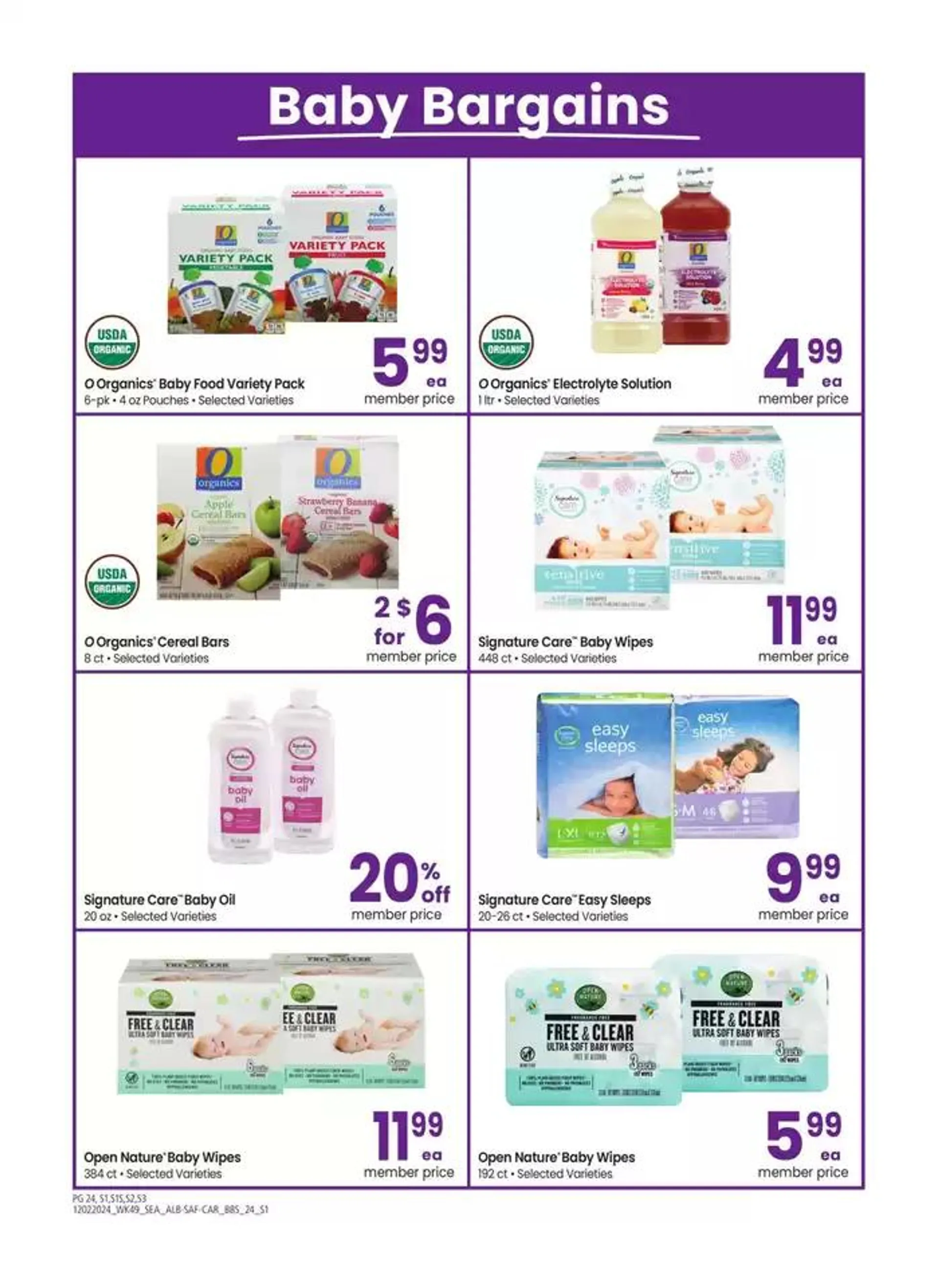 Weekly ad Albertsons - Seattle - BBS from December 2 to January 5 2025 - Page 24