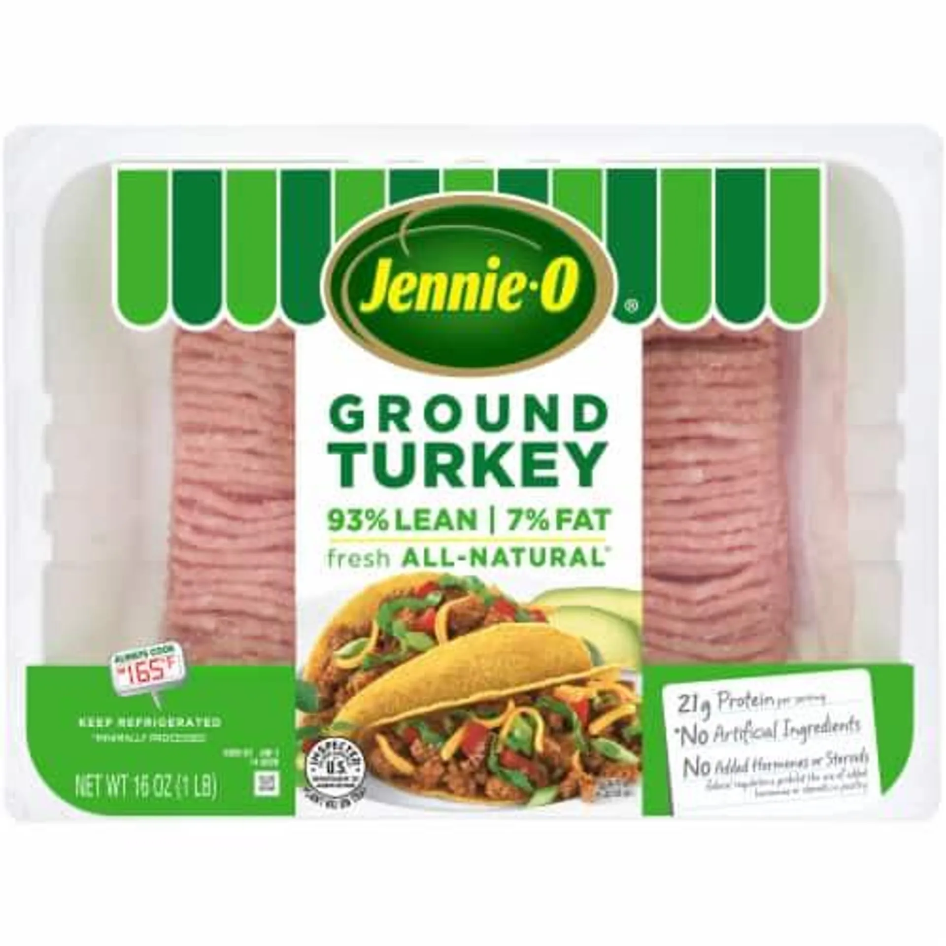 Jennie-O All-Natural 93% Lean Ground Turkey