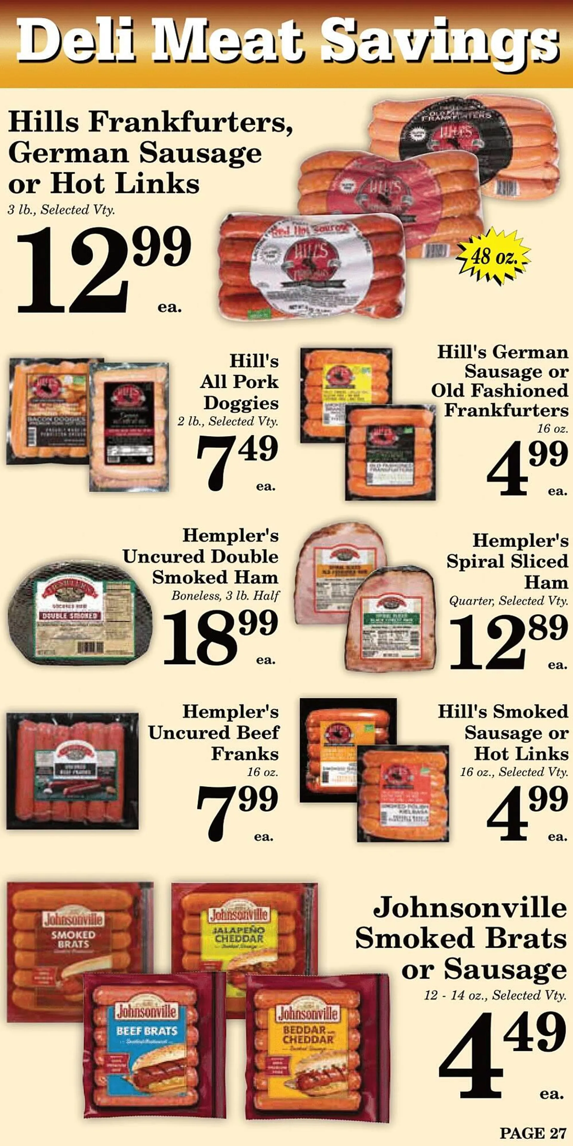 Weekly ad Harvest Foods ad from January 2 to January 28 2025 - Page 28