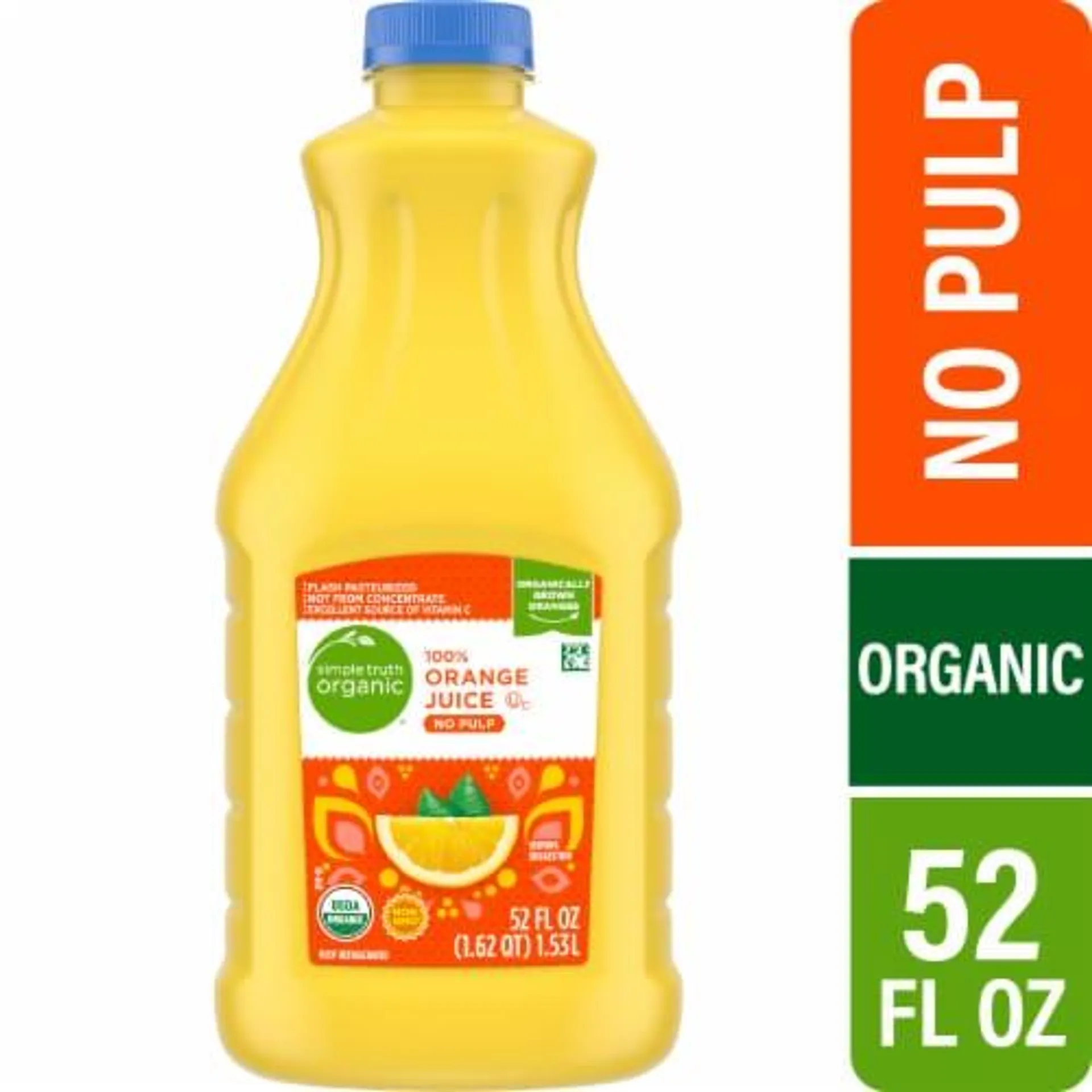 Simple Truth Organic® 100% Orange Juice No Pulp