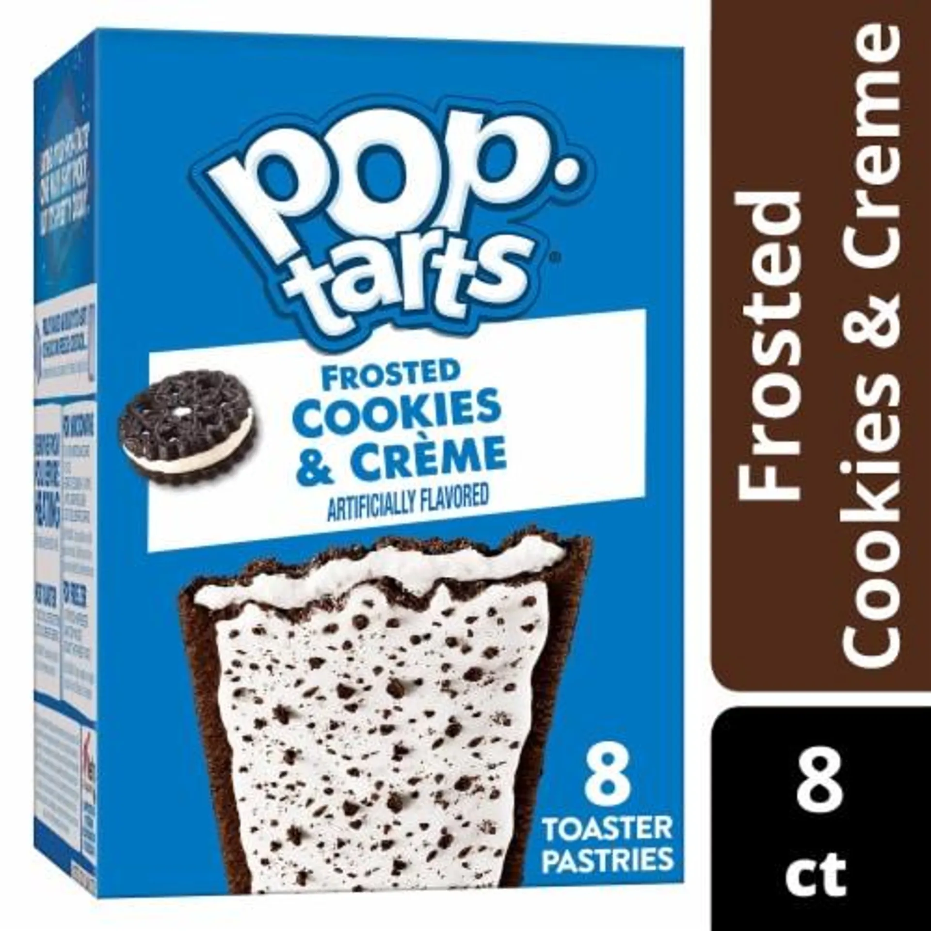 Kellogg's Pop-Tarts Frosted Cookies and Creme Toaster Pastries