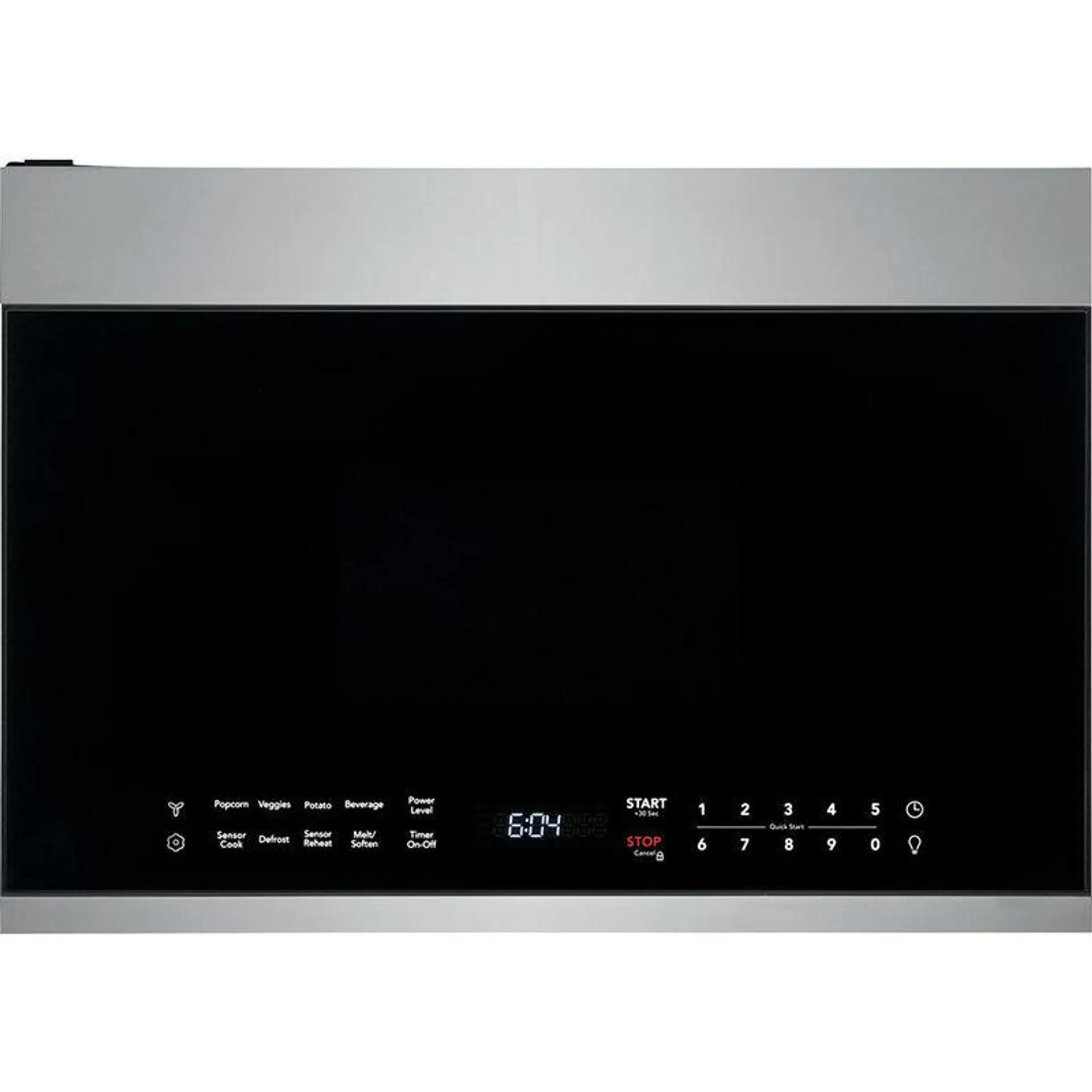 Frigidaire 24" 1.4 Cu. Ft. Over-the-Range Microwave with 9 Power Levels, 300 CFM & Sensor Cooking Controls - Stainless Steel