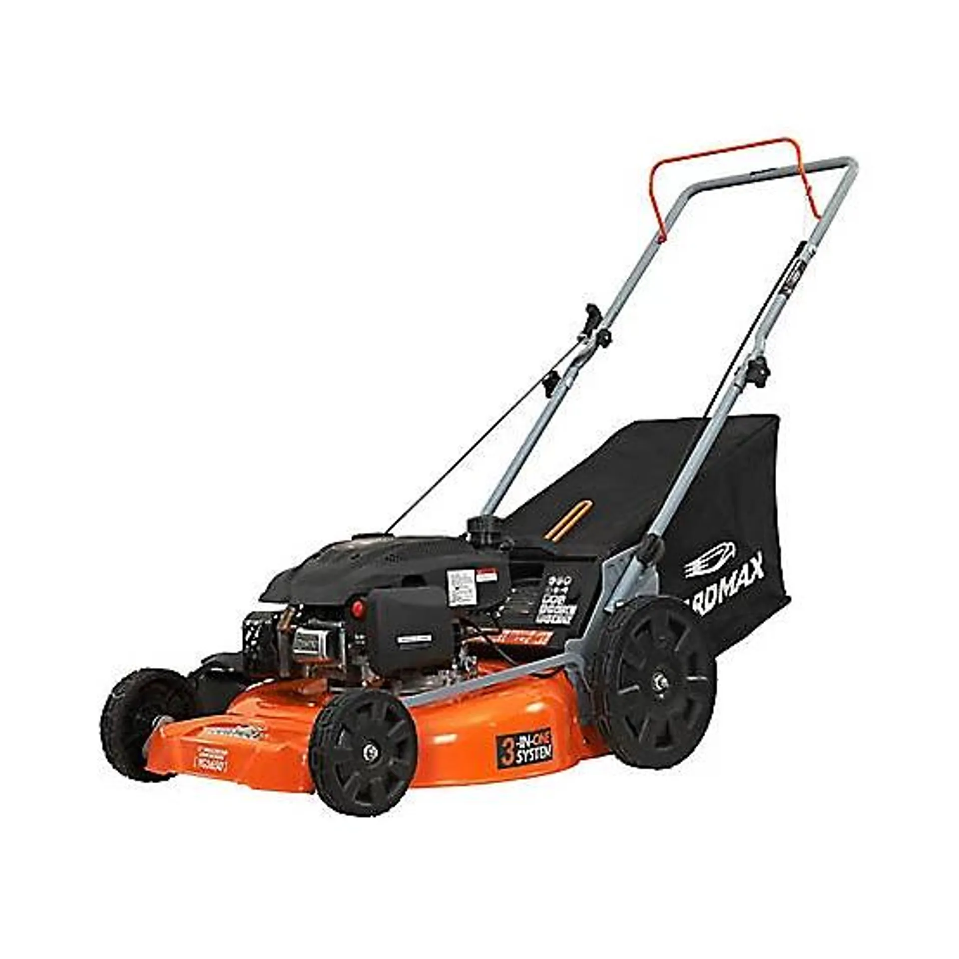 21 in. 170cc Gas-Powered 3-in-1 High-Wheel Push Lawn Mower