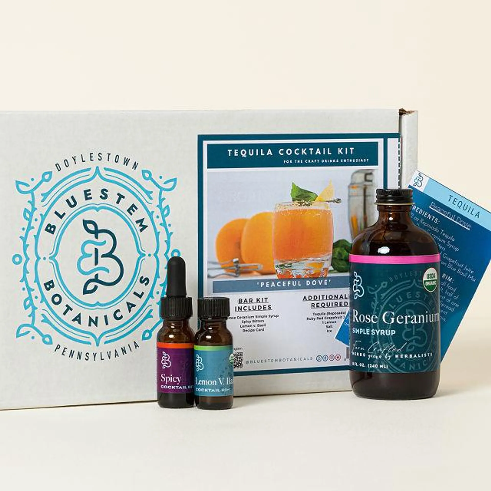 Botanical Bartender Tequila Cocktail Kit