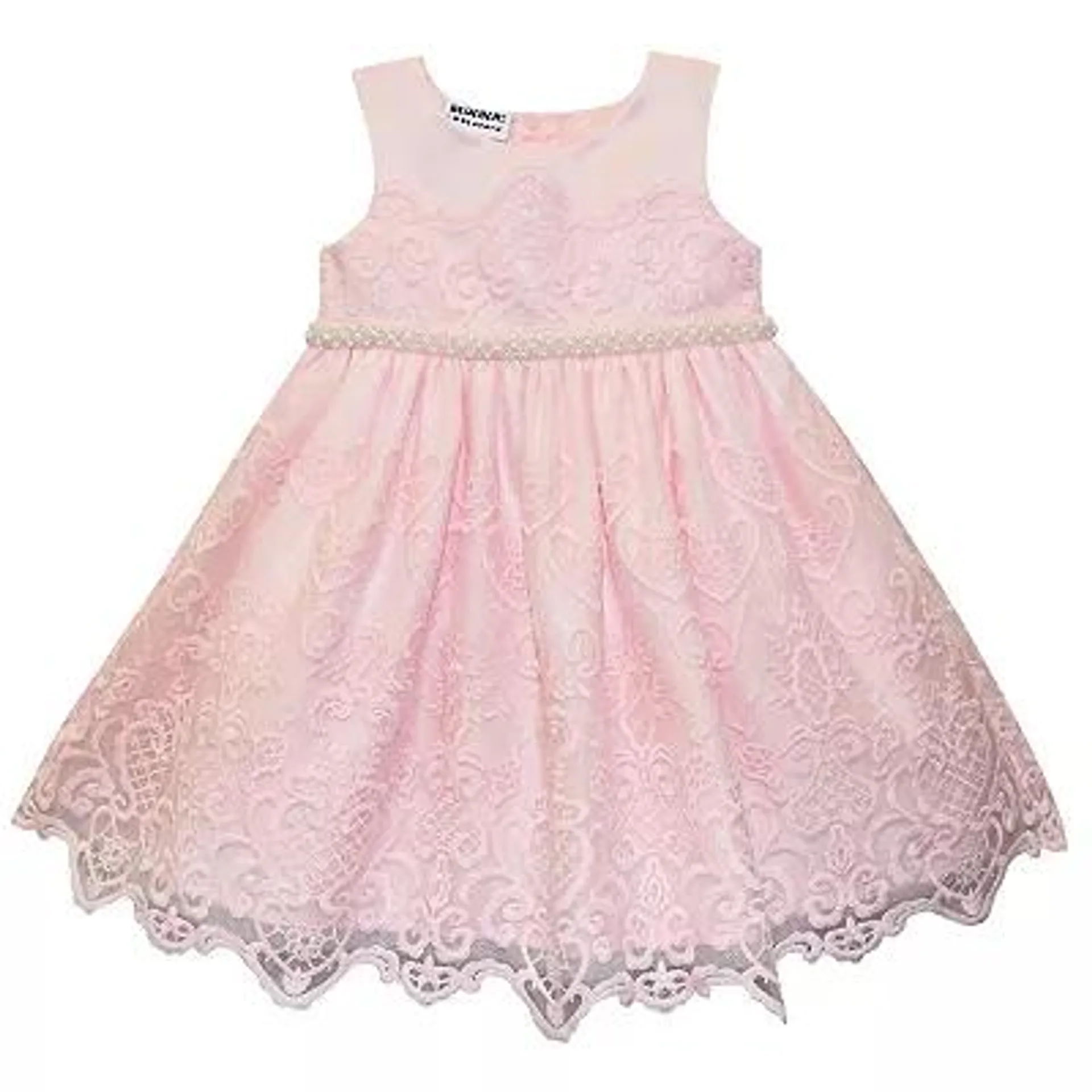 Toddler Girl Blueberi Boulevard Fit and Flare Lace Dress