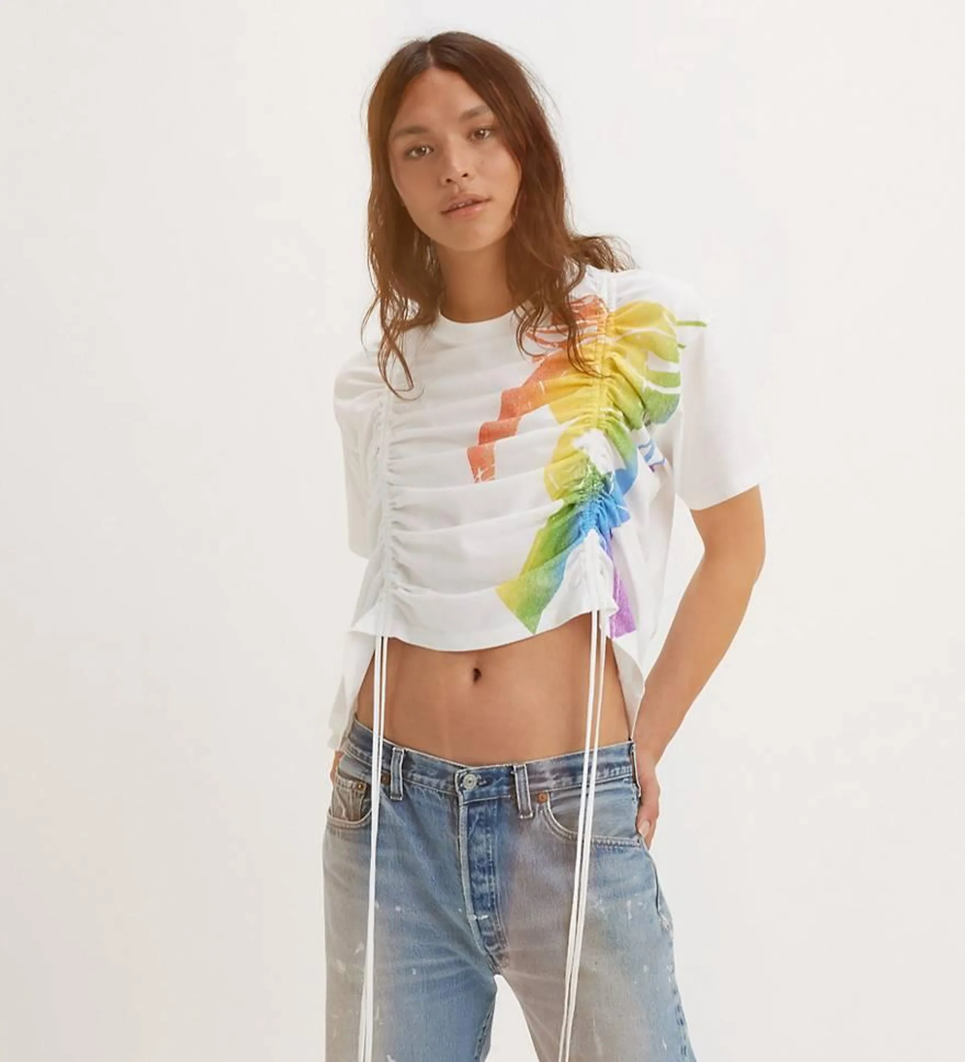 Levi's® Pride Cinched Short Stack T-shirt