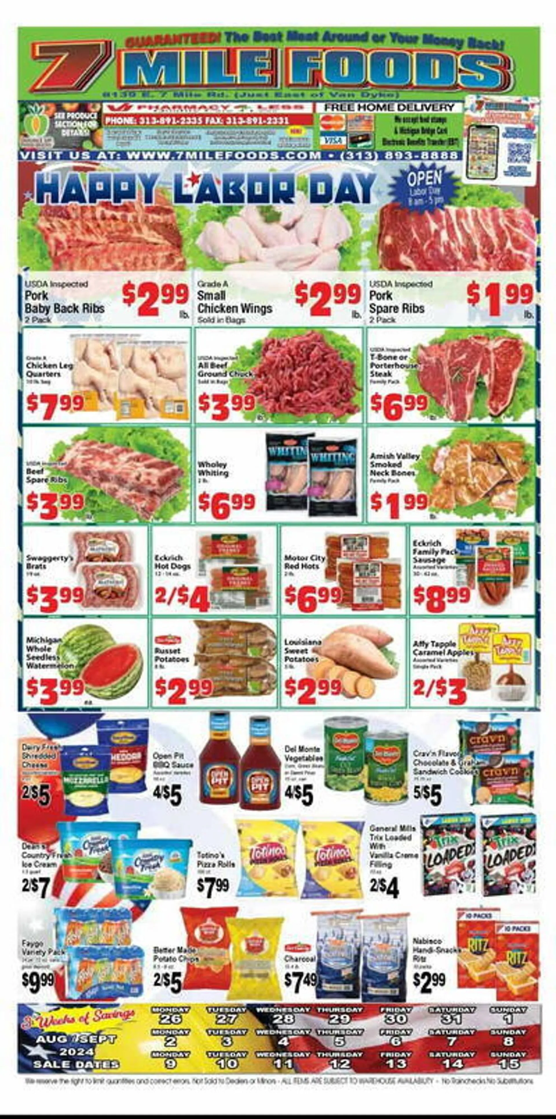 7 Mile Foods Weekly Ad - 1