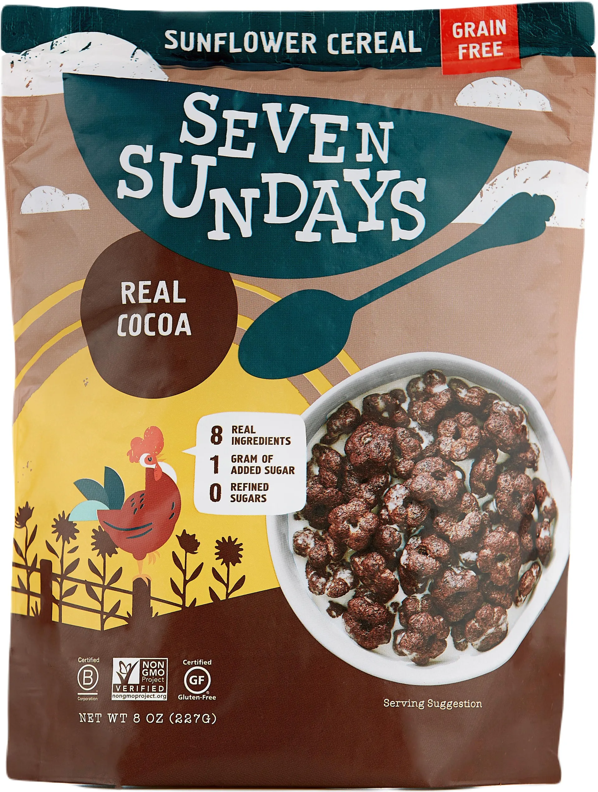 Real Cocoa Grain Free Sunflower Cereal