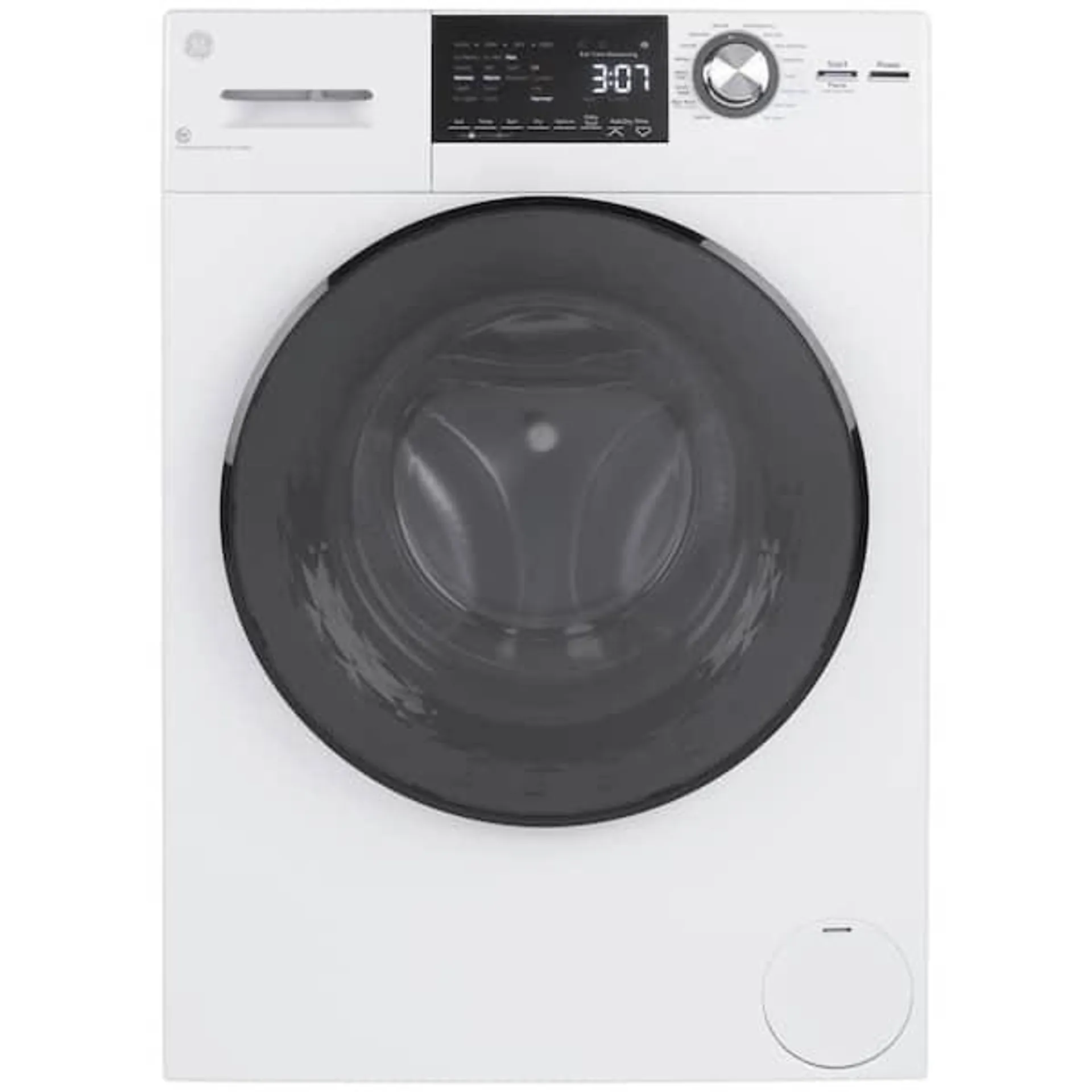 2.4 cu. ft. Compact White 120-Volt Ventless Electric All-in-One Washer Dryer Combo