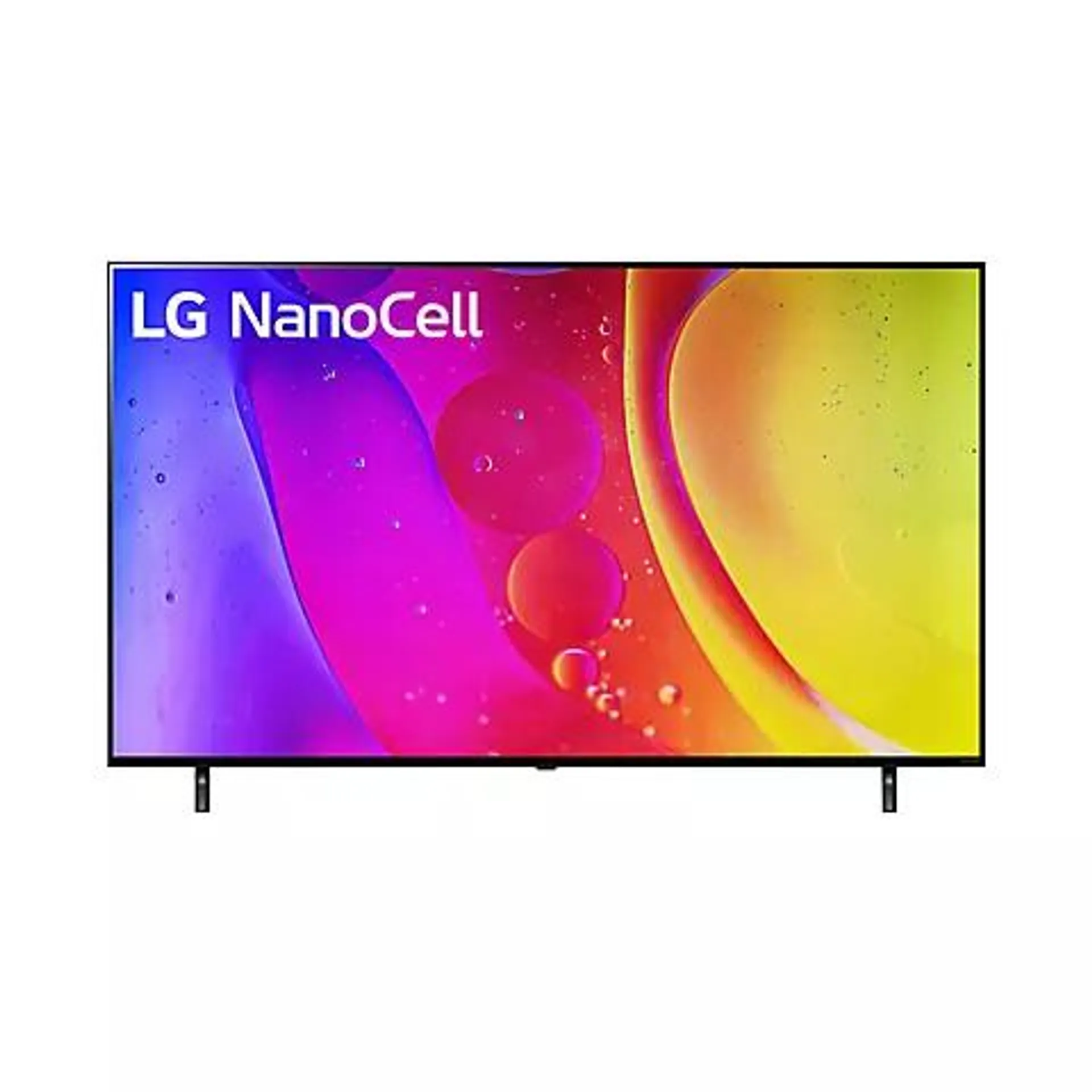 LG 65" NANO80 NanoCell 4K AI ThinQ Smart TV with $75 Streaming Credit and 2-Year Coverage