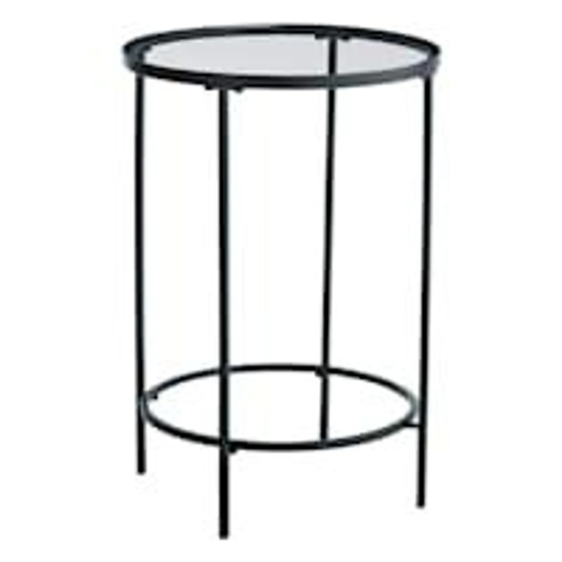Ross Metal Accent Table, Black