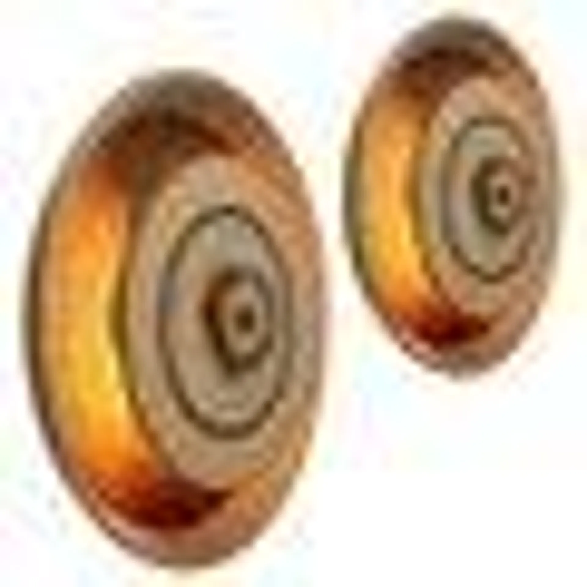 Vintage Ceramic Wall Lights, Denmark, 1970, Set of 2