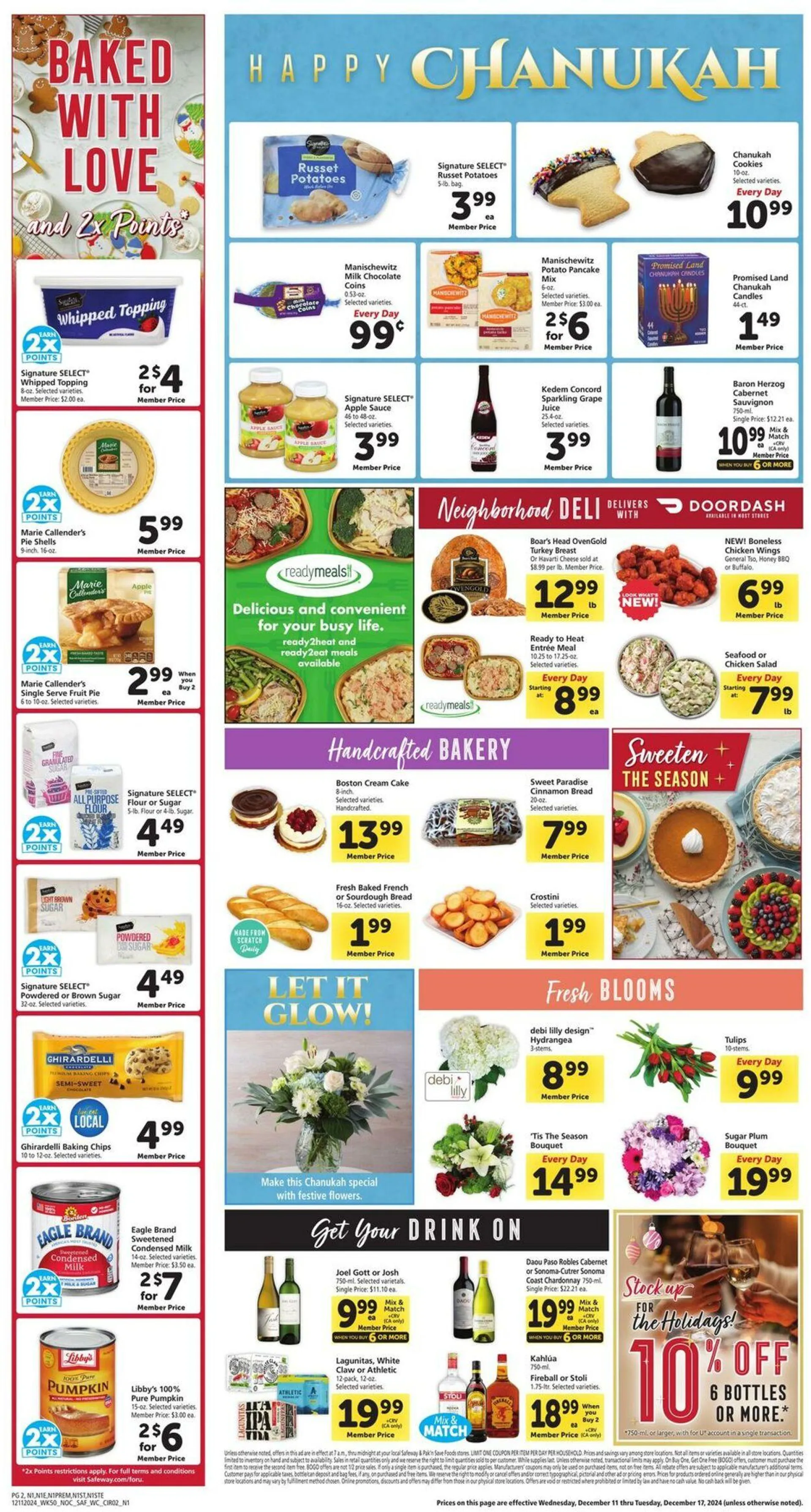 Weekly ad Safeway Current weekly ad from December 11 to December 17 2024 - Page 2