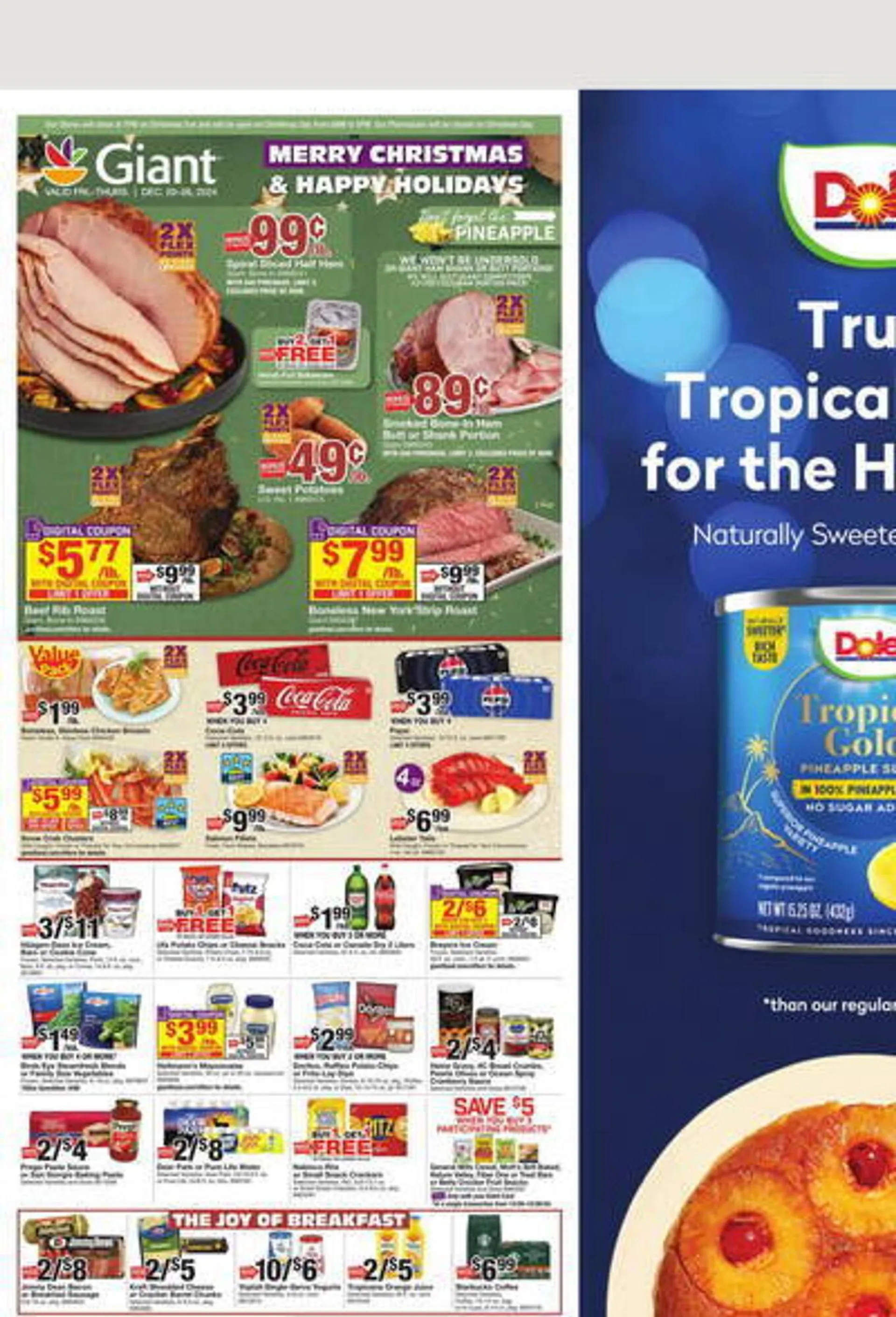 Giant Food Weekly Ad - 1