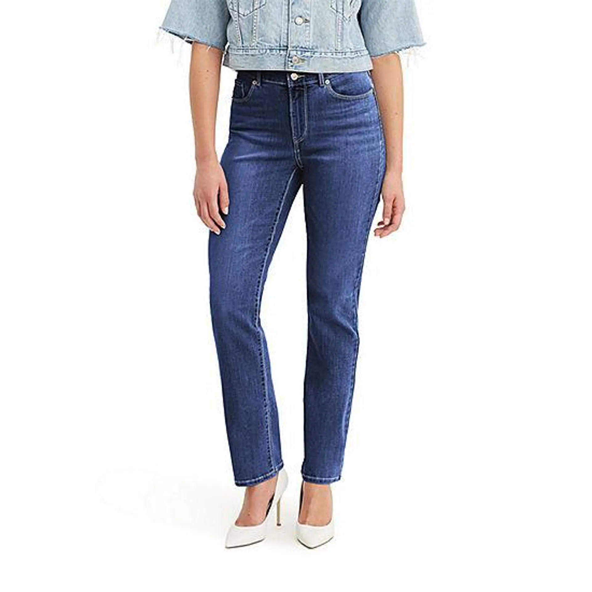 Levi's® Womens Mid Rise Classic Straight Jean