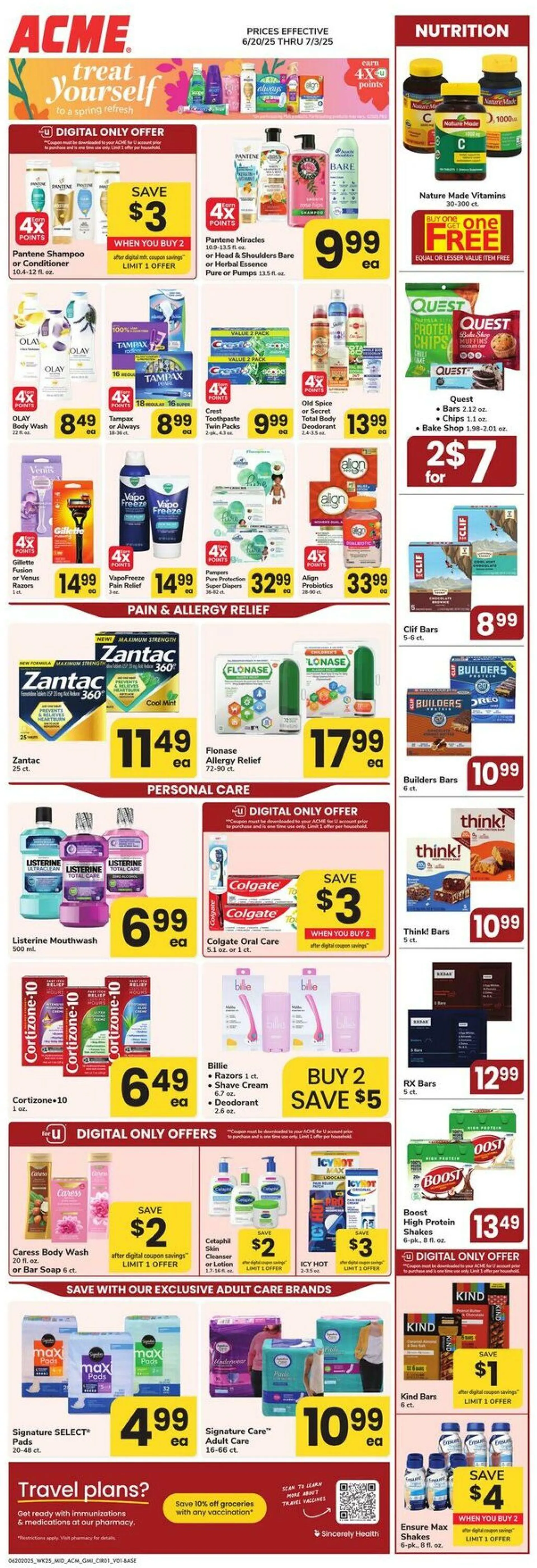 Weekly ad Acme Current weekly ad from June 20 to July 3 2025 - Page 1