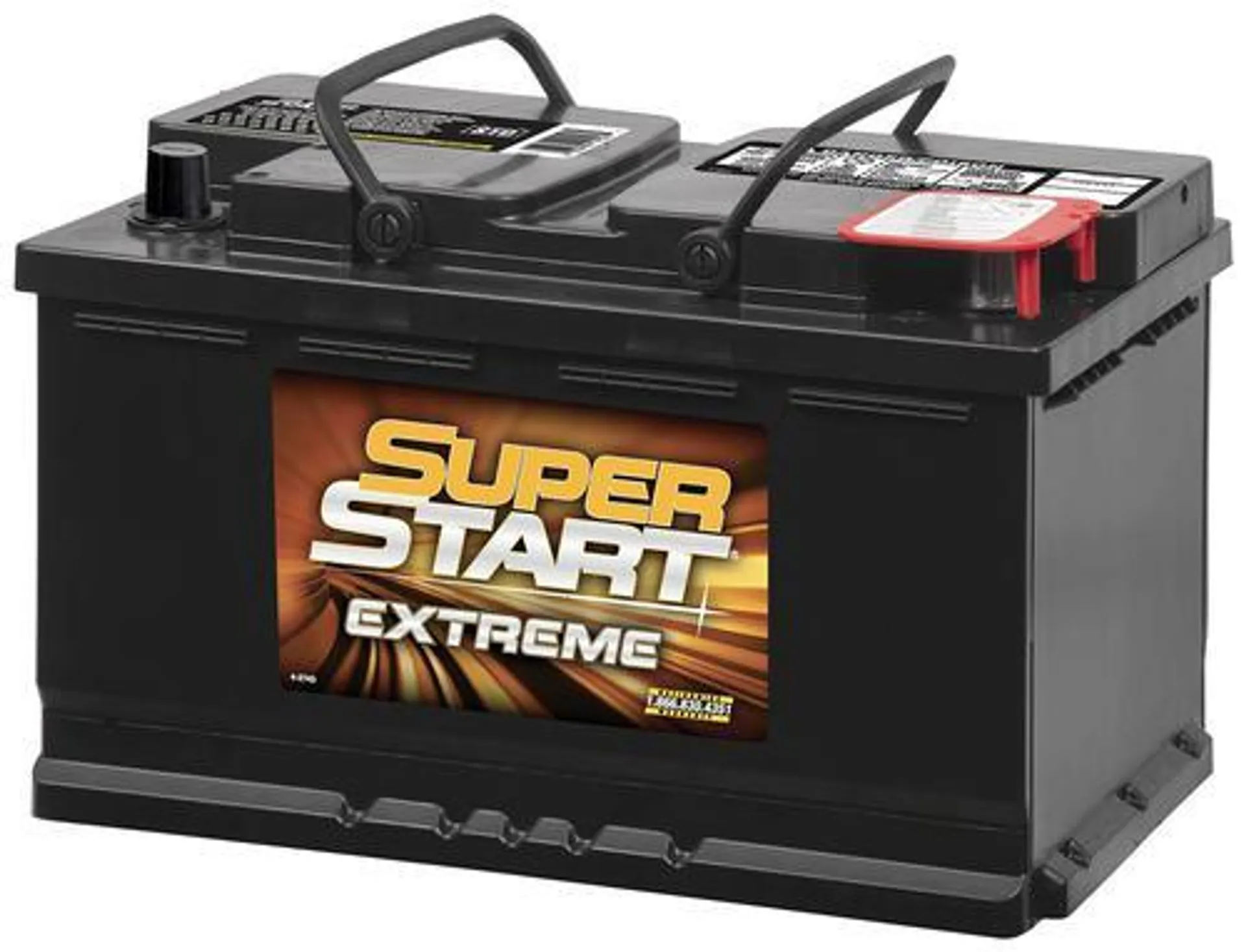 Super Start Extreme Standard Flooded Top Post Battery Group Size 94R H7 - 94REXT