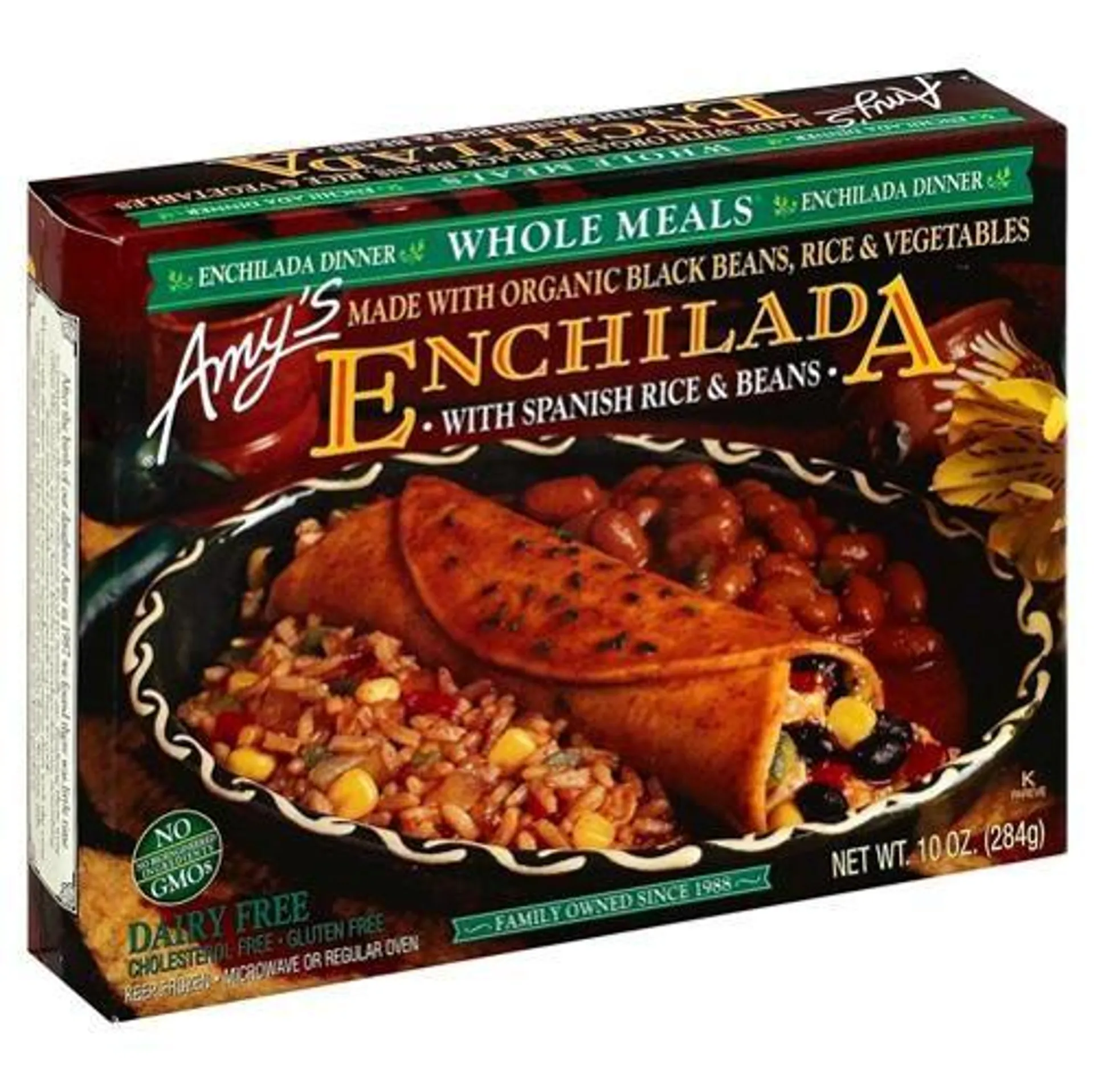 BLACK BEAN ENCHILADA MEAL 10 OZ