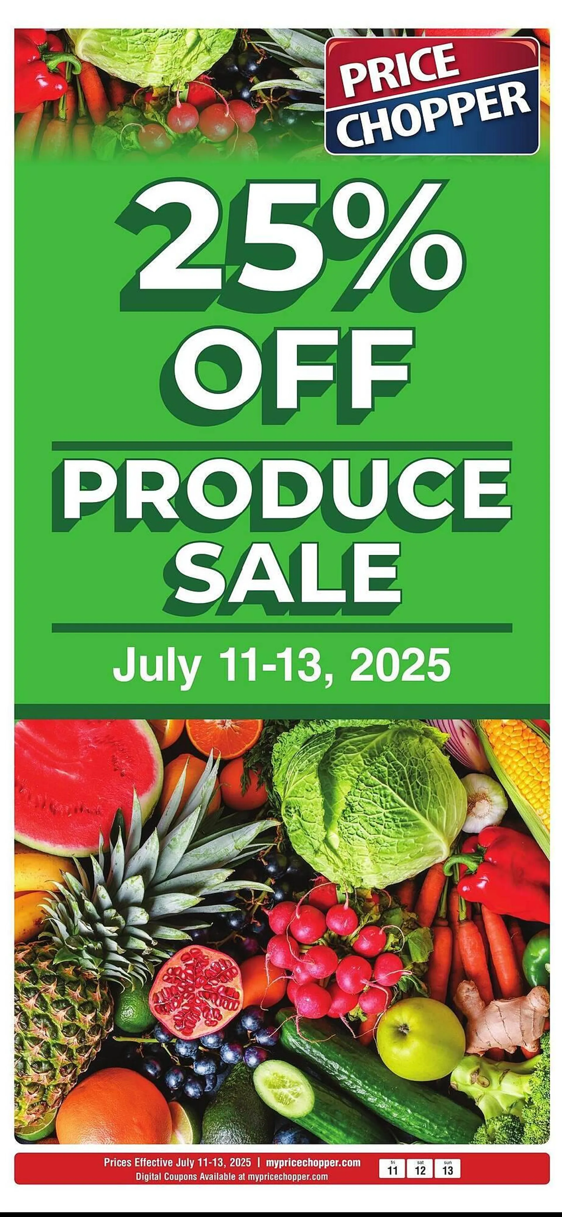 Weekly ad Price Chopper Weekly Ad from July 9 to July 15 2025 - Page 1